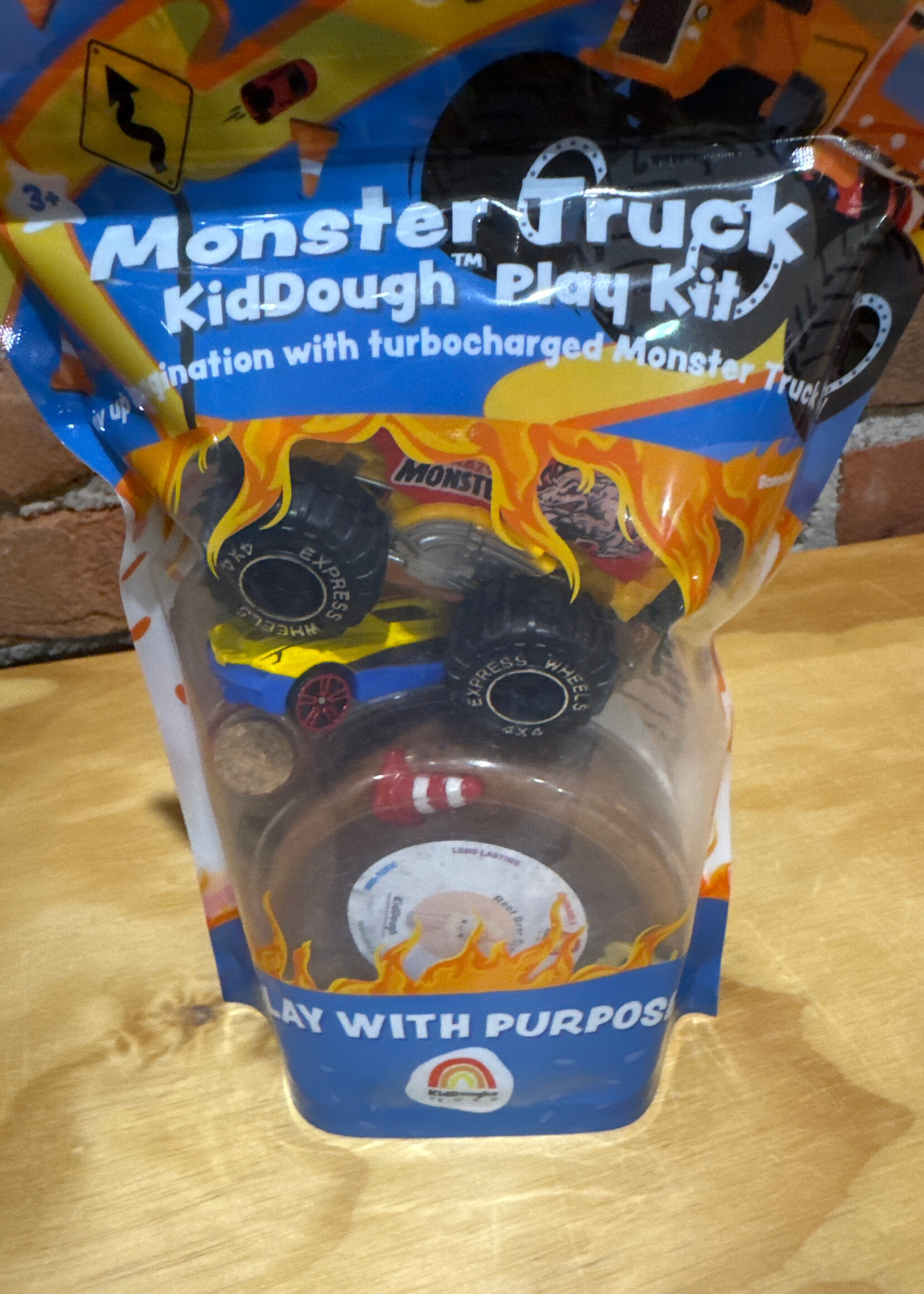 Earth Grown KidDoughs Monster Truck KidDough Play Kit