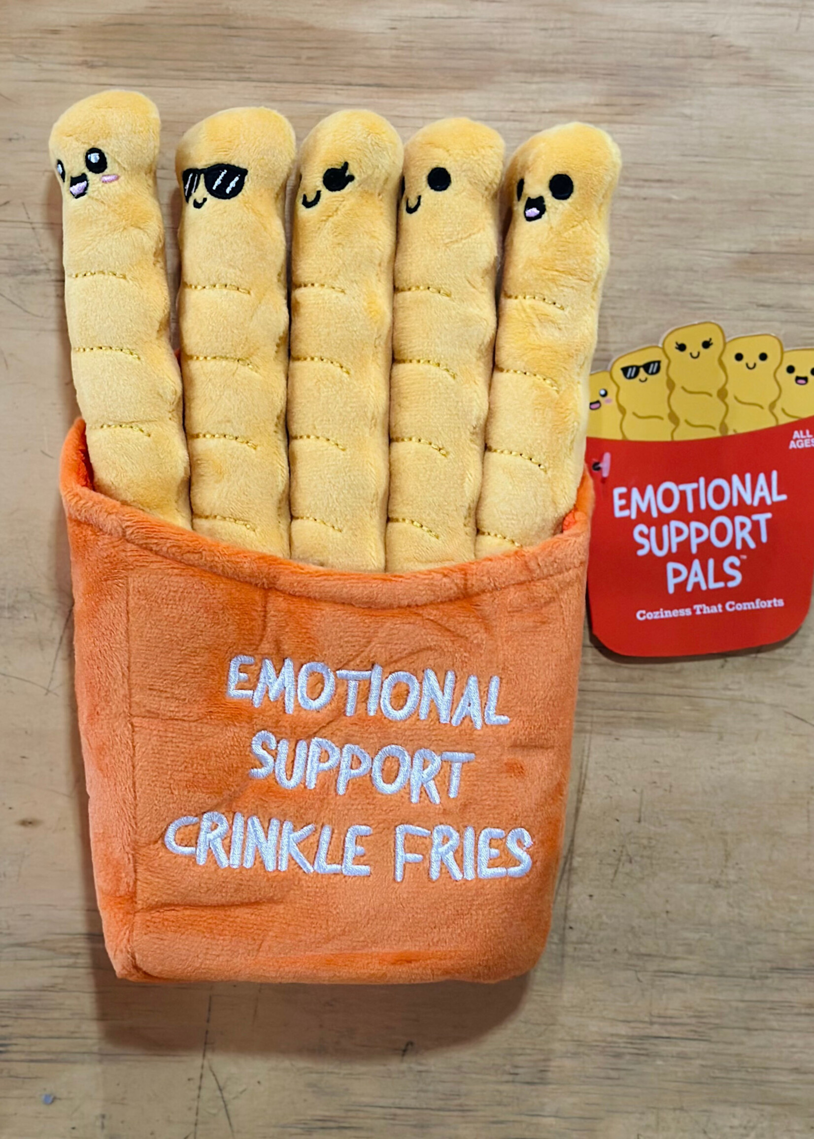 What Do You Meme? Stuffy - Emotional Support Crinkle Fries