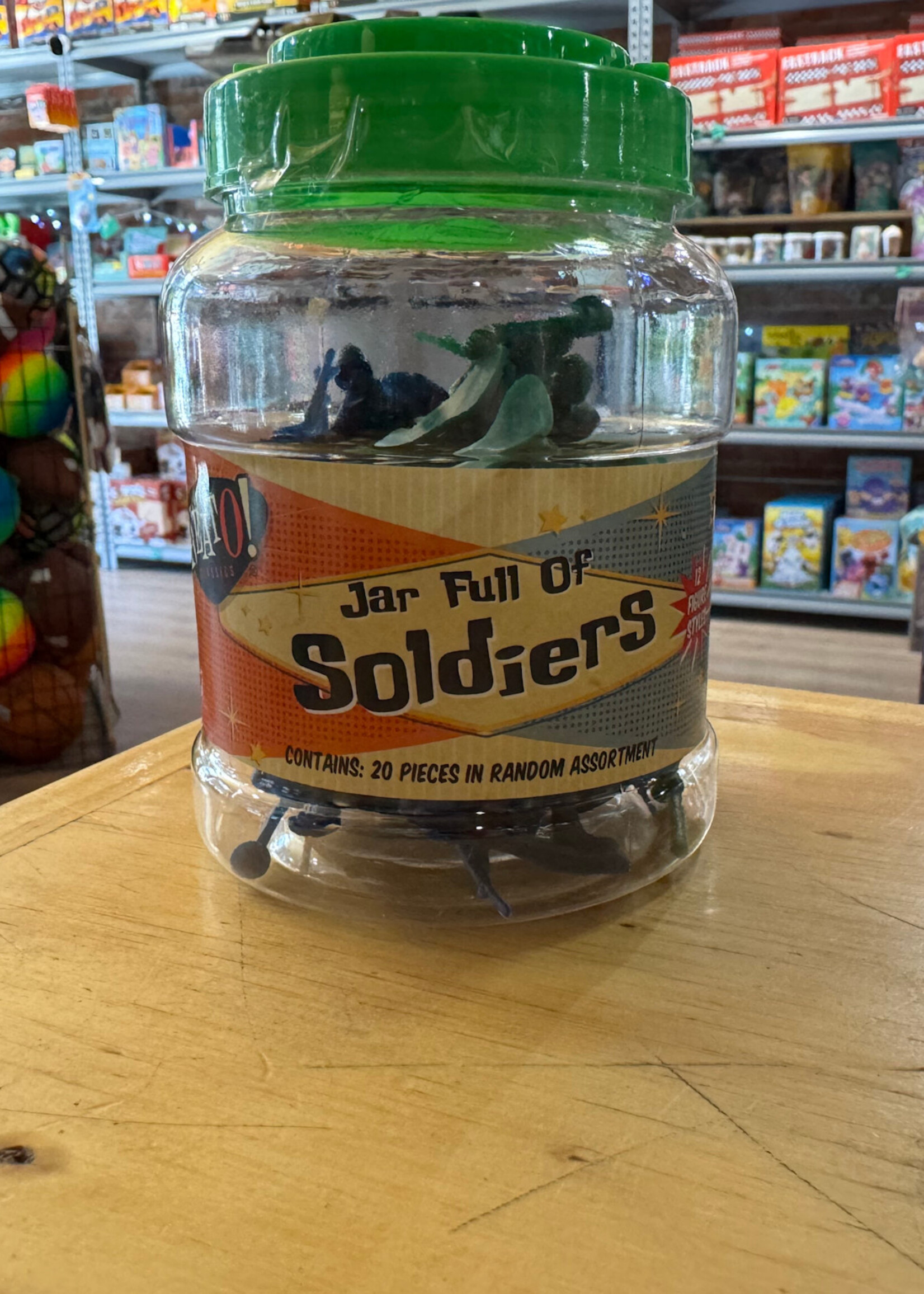 Toysmith Jar Full of Soldiers