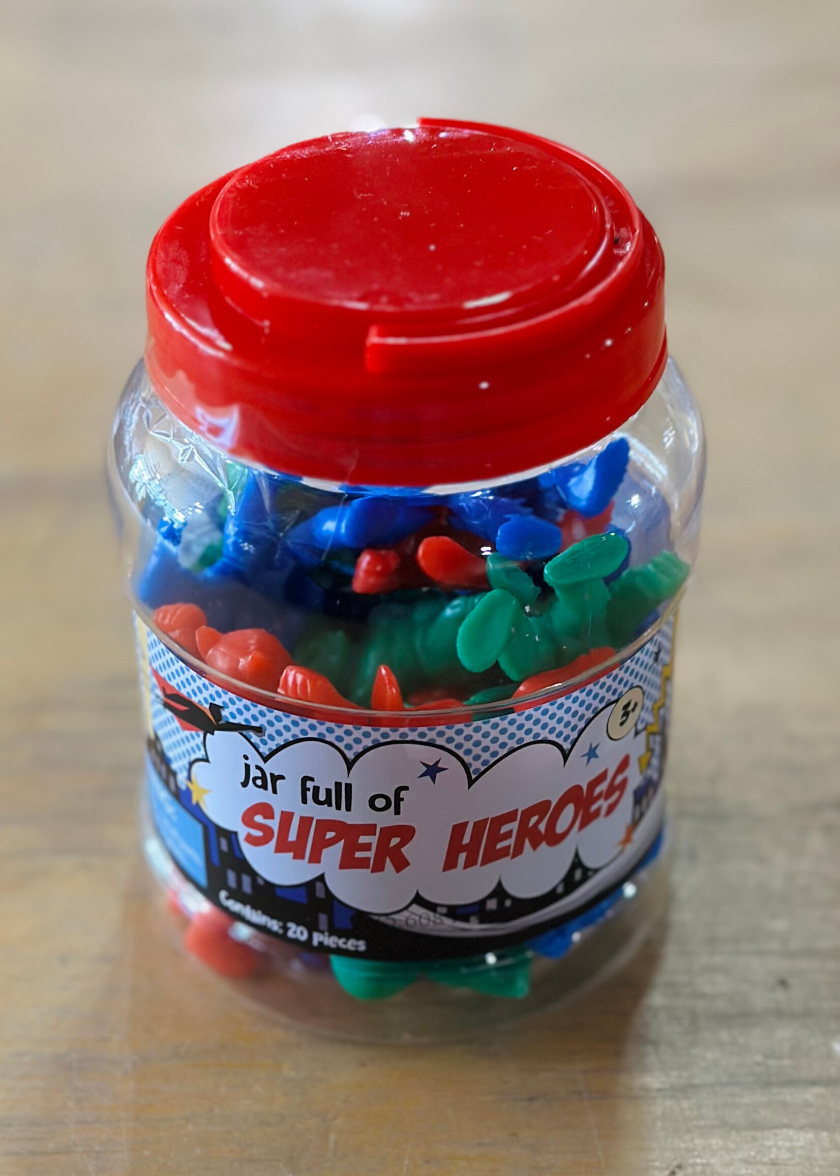 Toysmith Jar Full of Super Heroes