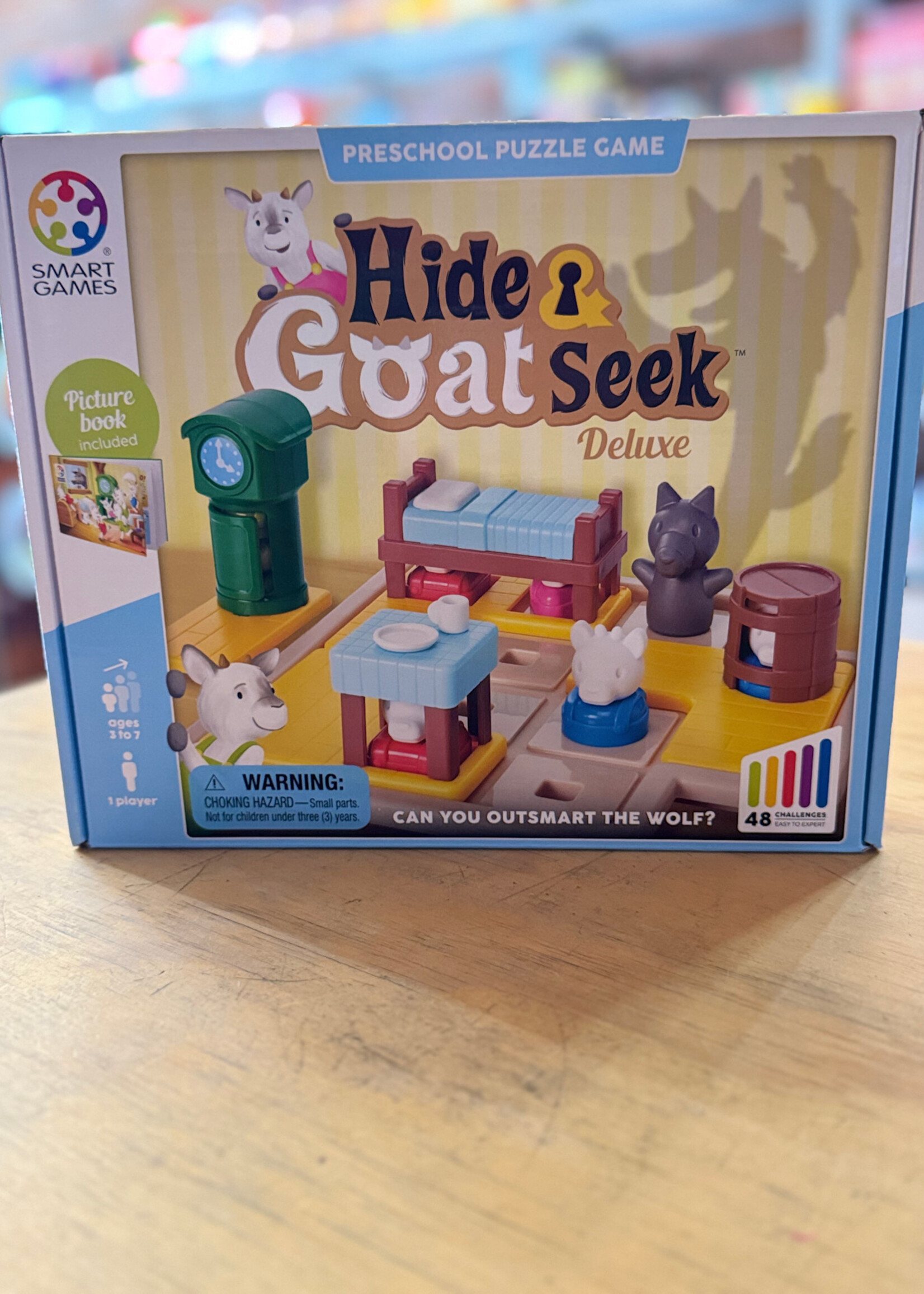 Smart Toys & Games Puzzle Game - Hide & Goat Seek Deluxe