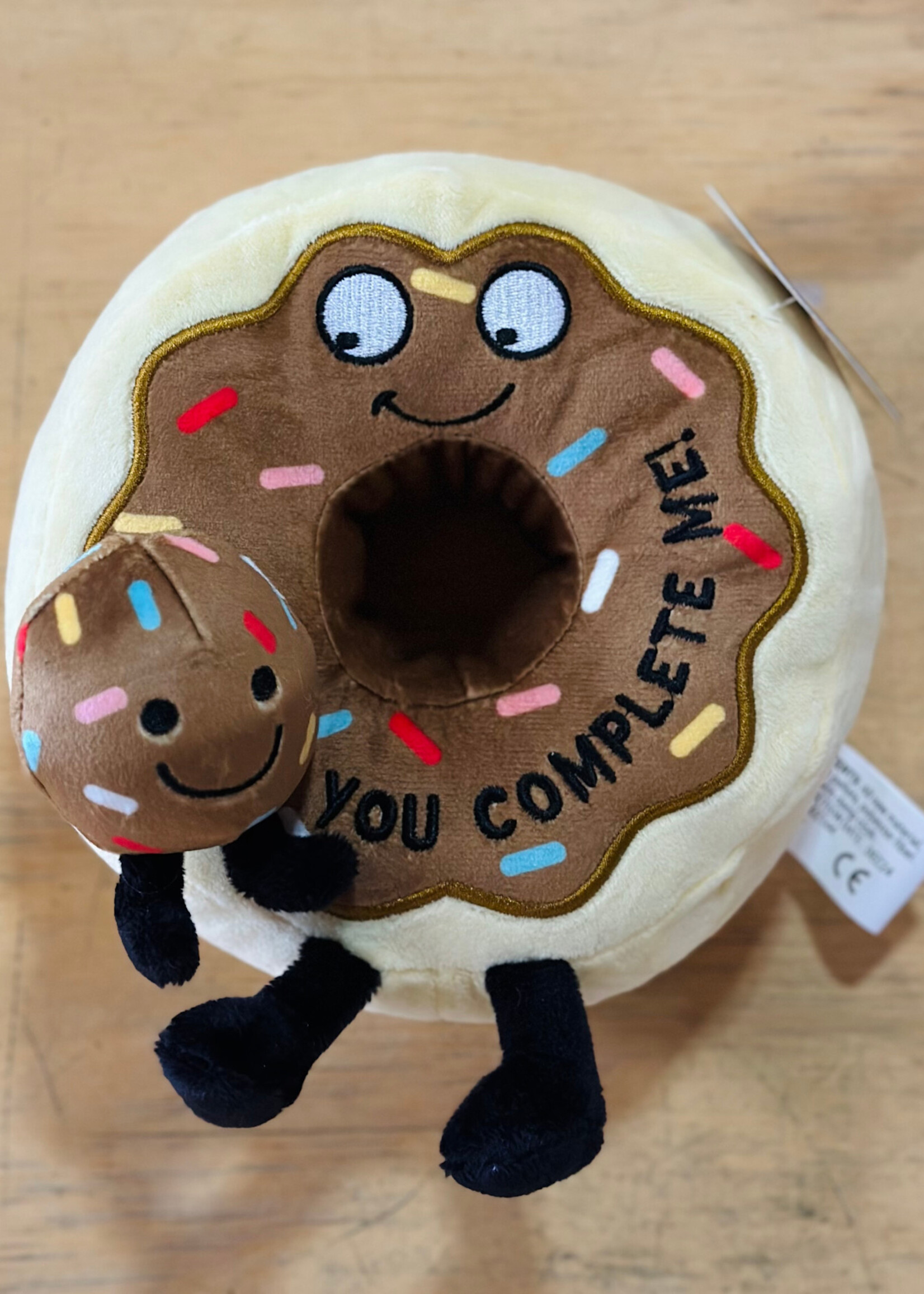 Punchkins Stuffy - Plush Chocolate Donut