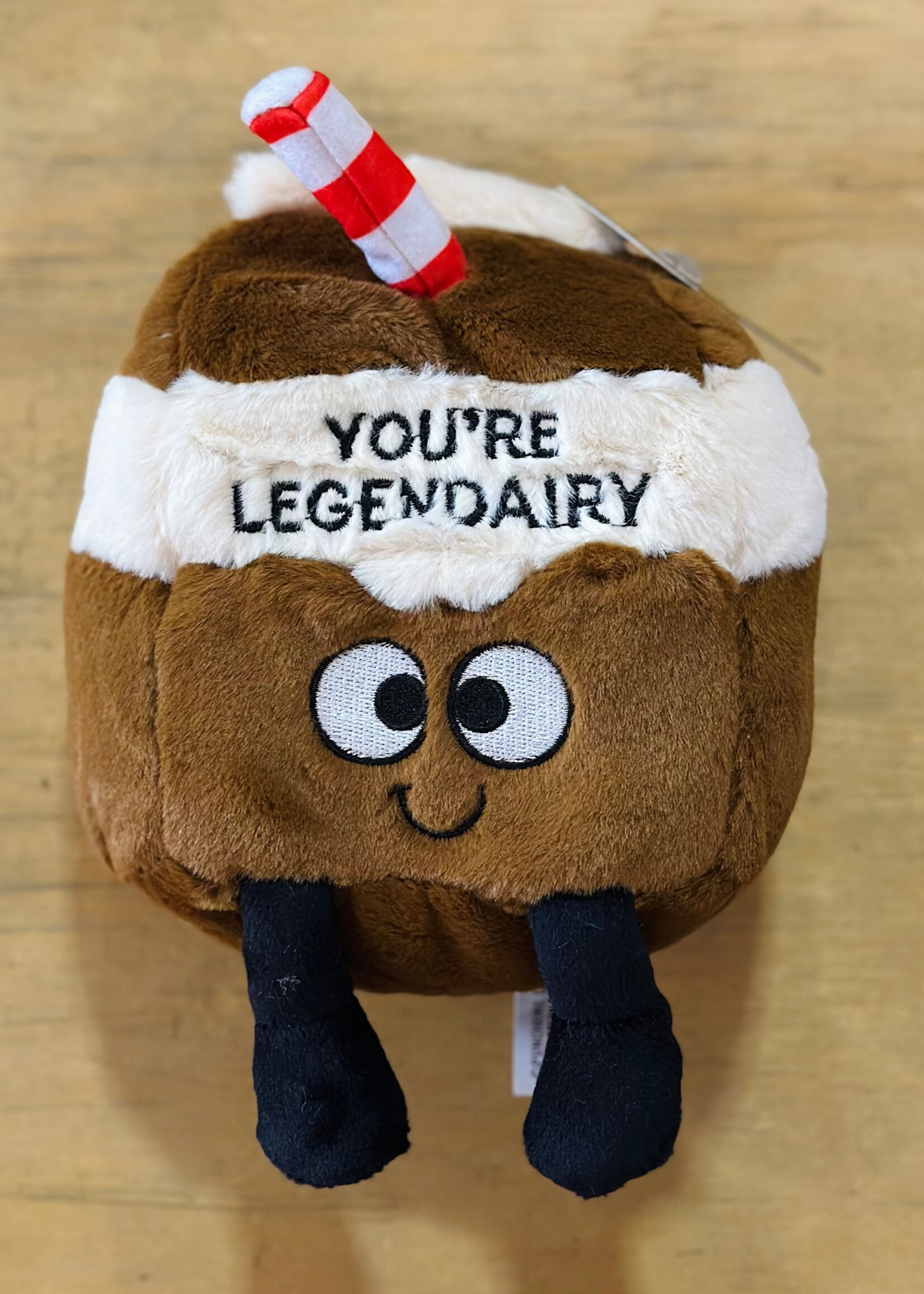 Punchkins Stuffy - Plush Chocolate Milk (Just Kiddin’)