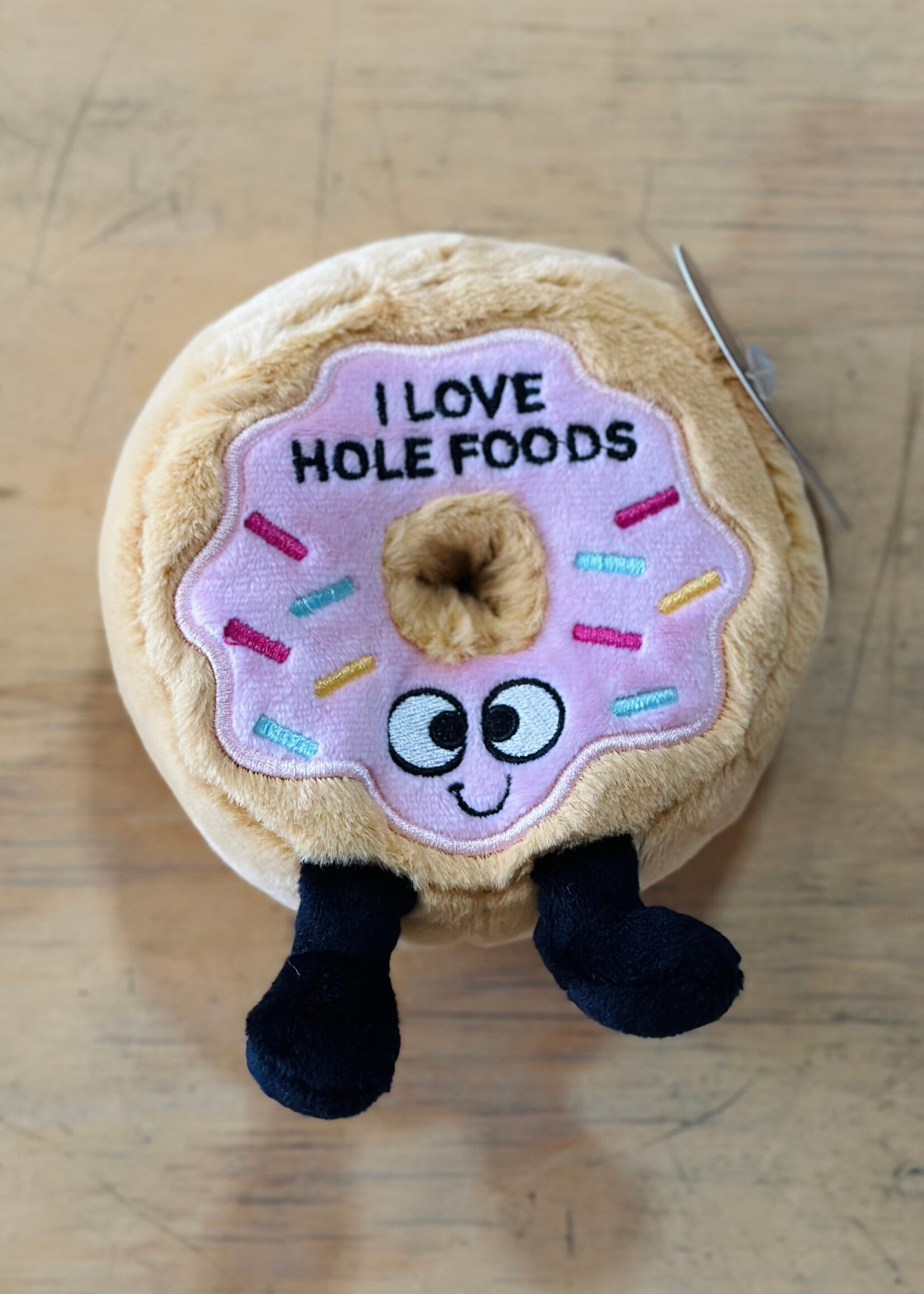 Punchkins Stuffy - Plush Pink Donut (Just Kiddin’)