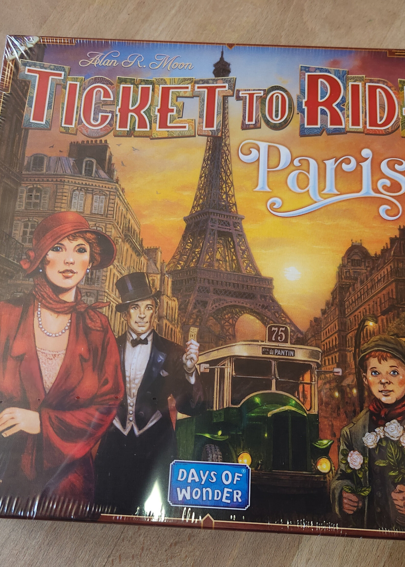 Asmodee USA Game - Ticket to Ride: Paris