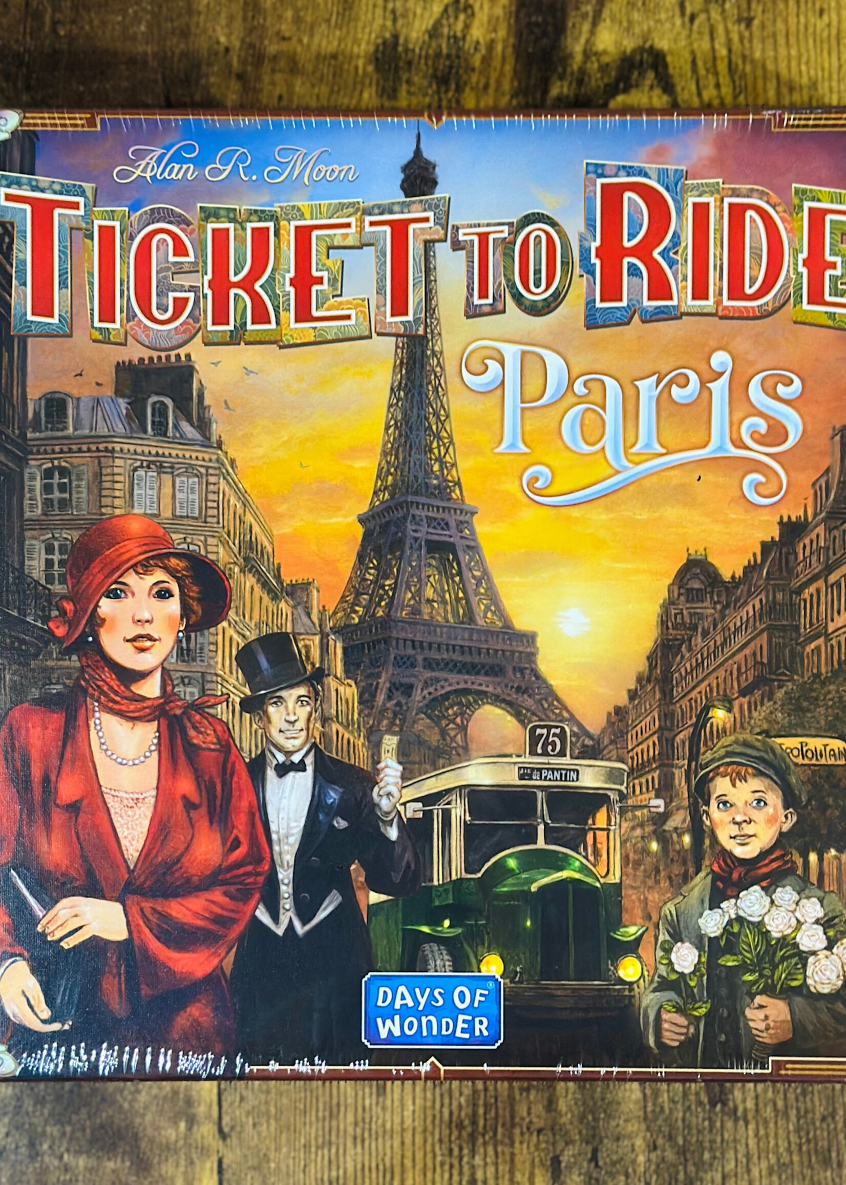 Asmodee USA Game - Ticket to Ride: Paris