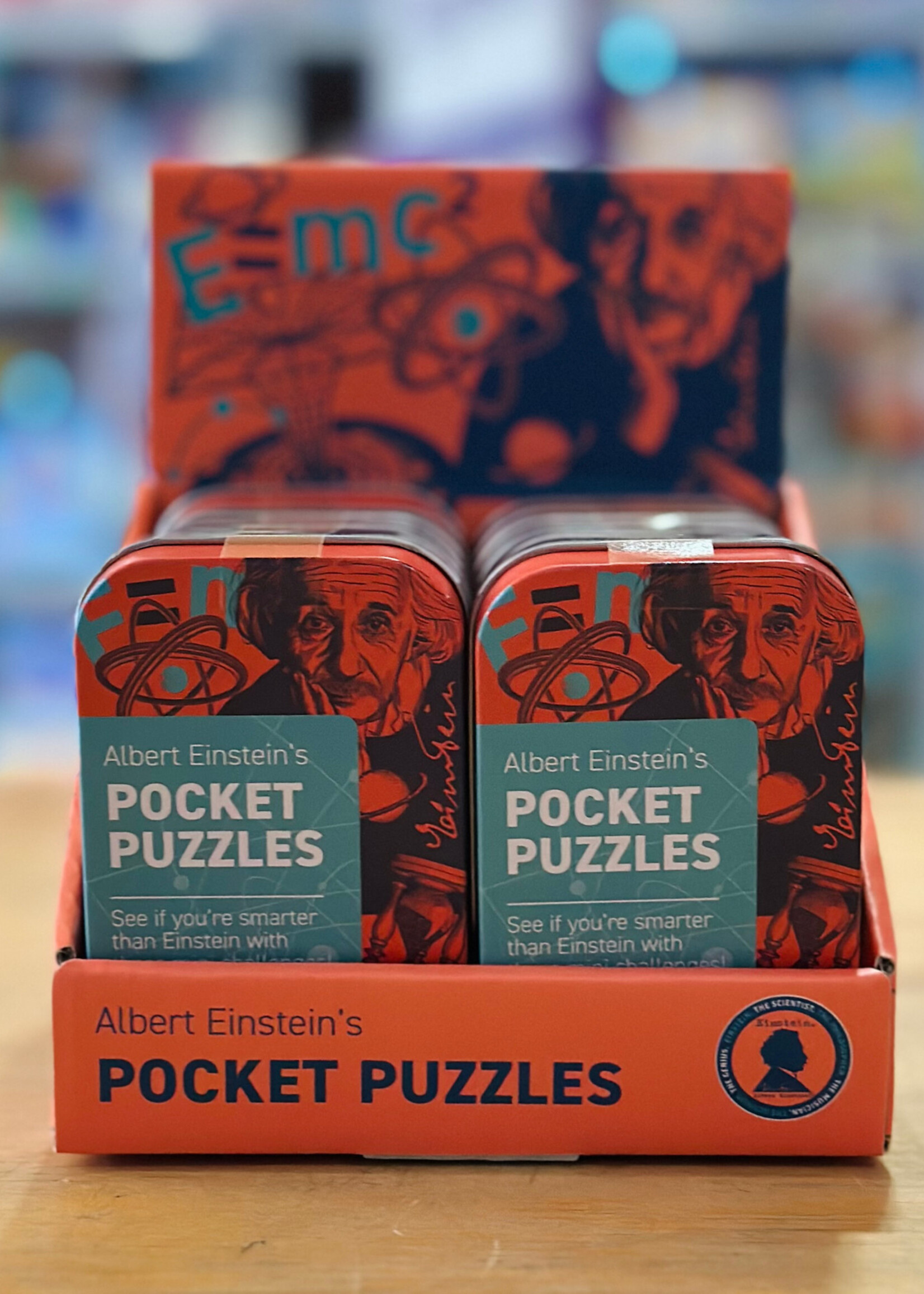 Professor Puzzle Card Game - Albert Einstein’s Pocket Puzzles