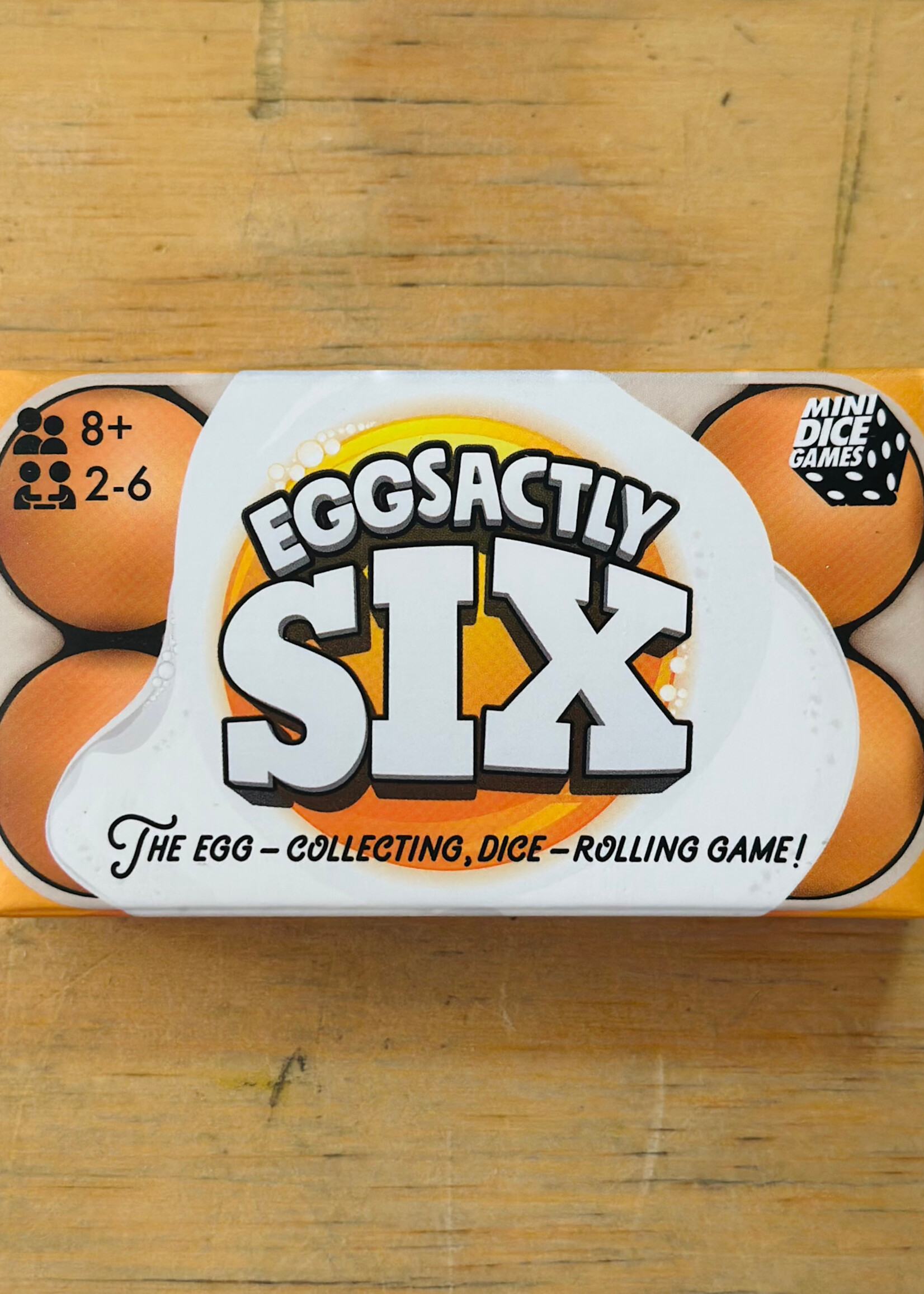 Professor Puzzle Dice Game - Eggsactly Six (Mini Dice Games)