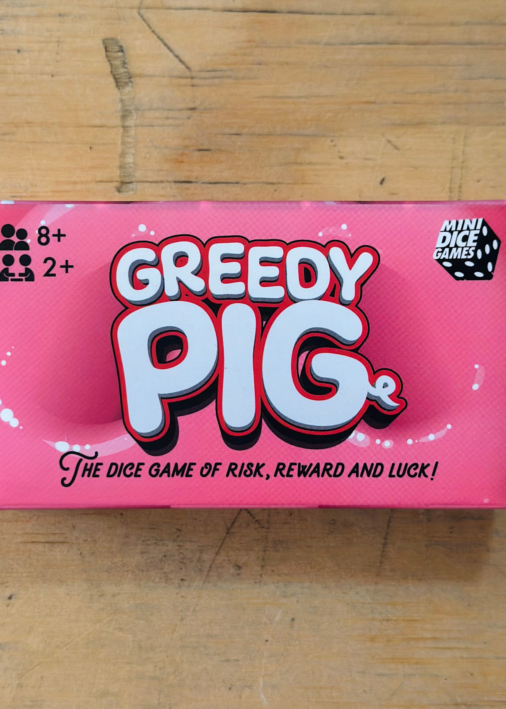 Professor Puzzle Dice Game - Greedy Pig (Mini Dice Games)