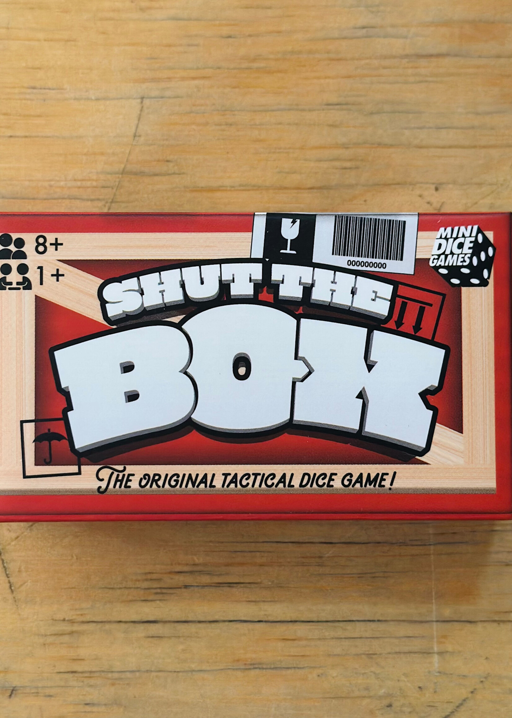 Professor Puzzle Dice Game - Shut the Box (Mini Dice Games)