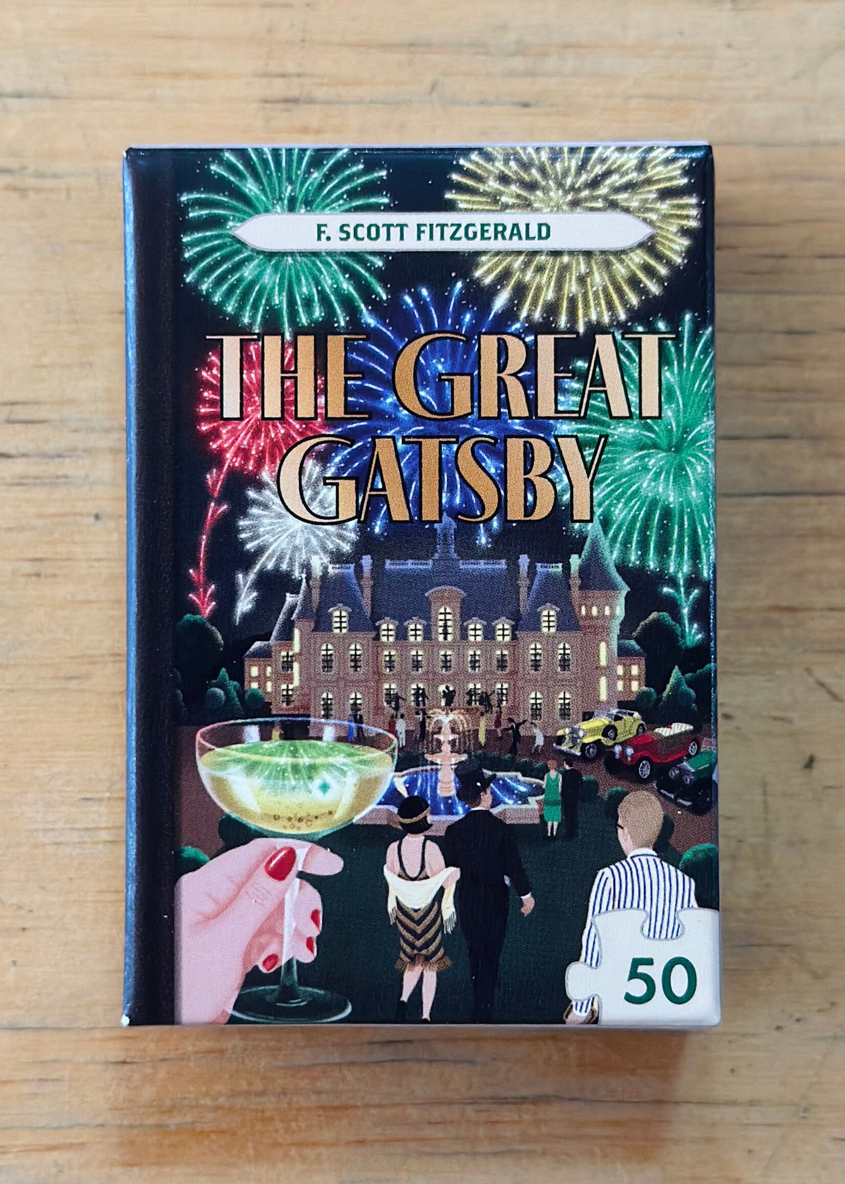 Professor Puzzle Puzzle - The Great Gatsby (Jigsaw Library) 50 Pc.