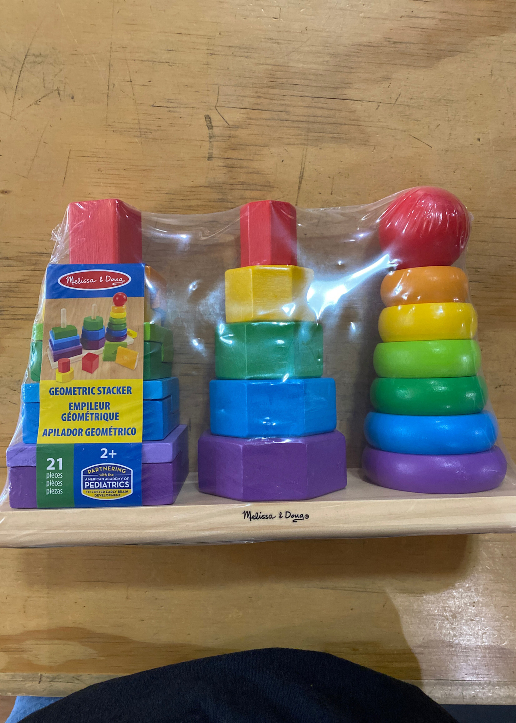 Melissa & Doug Geometric Stacker