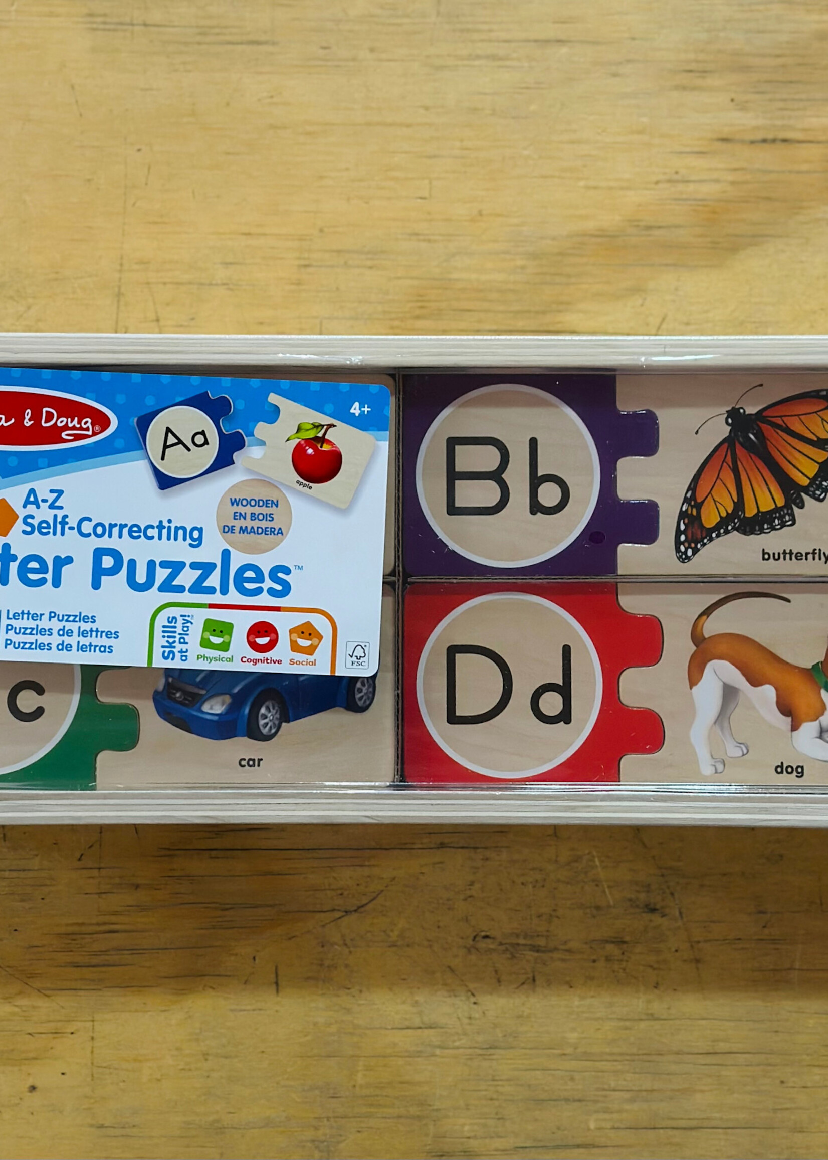 Melissa & Doug Puzzle - Self-Correcting Letter Puzzles