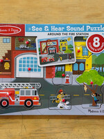 Melissa & Doug Puzzle - Sound: Around the Fire Station