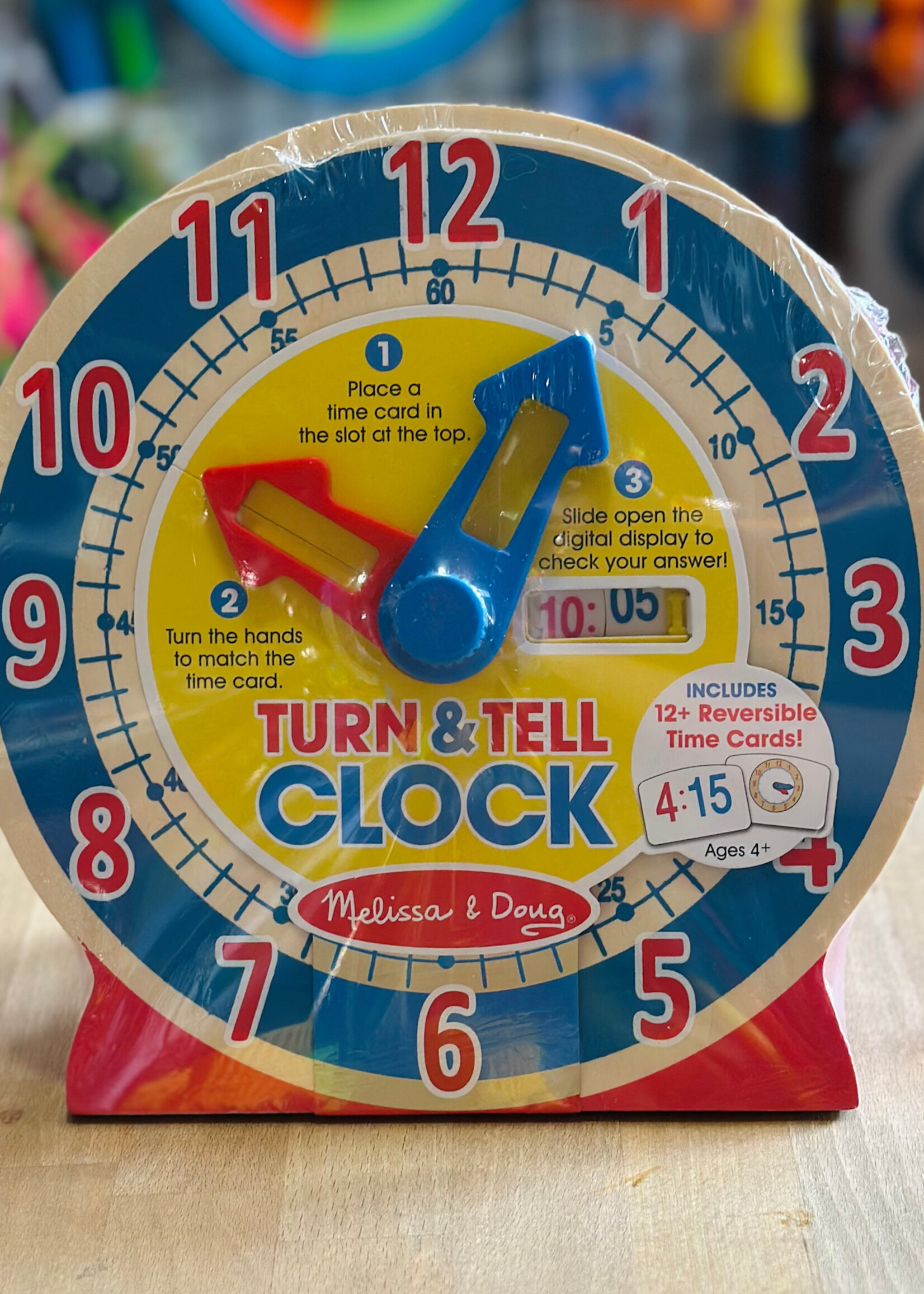 Melissa & Doug Turn & Tell Clock
