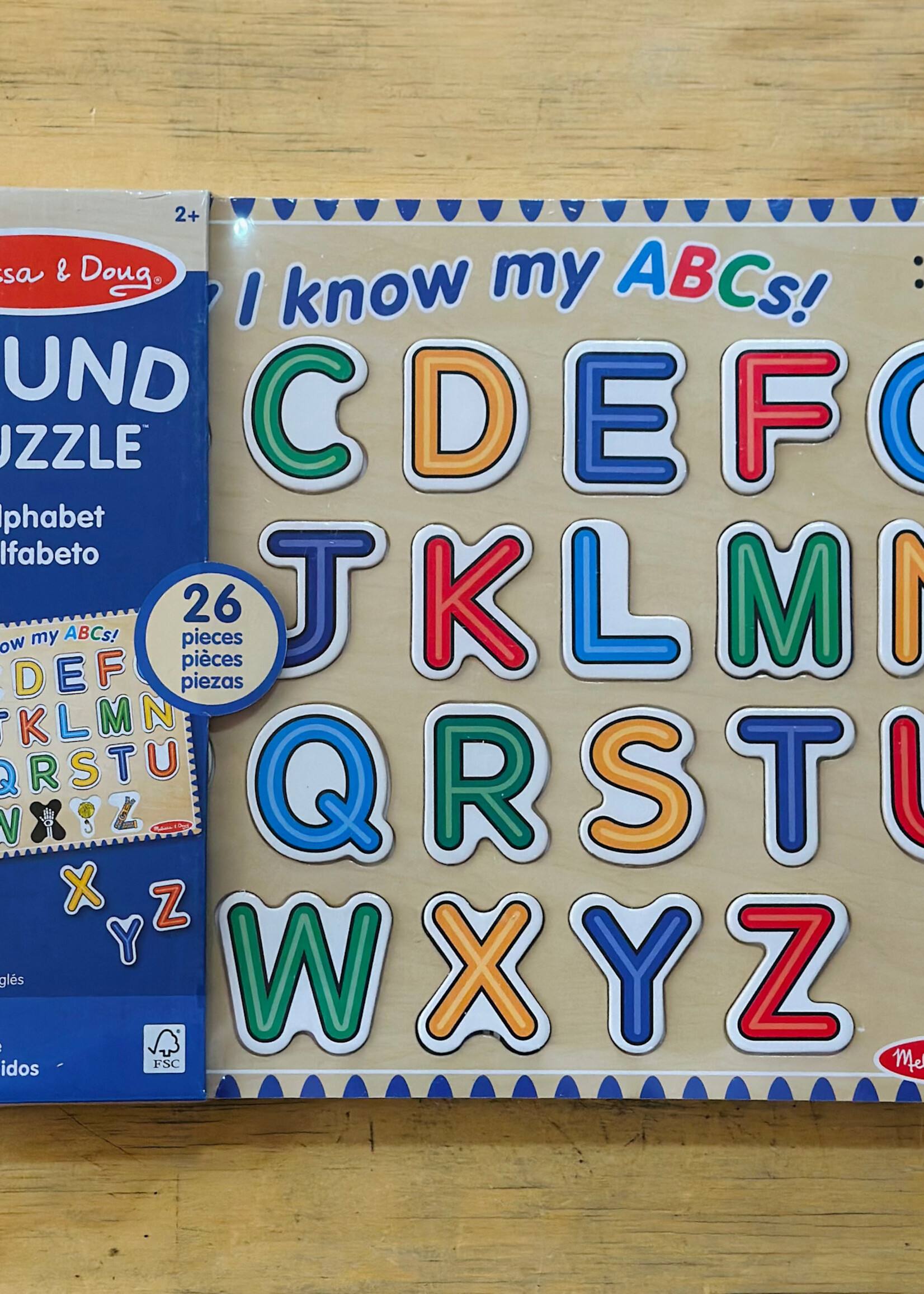 Melissa & Doug Puzzle - Sound: Alphabet 26 Pc.