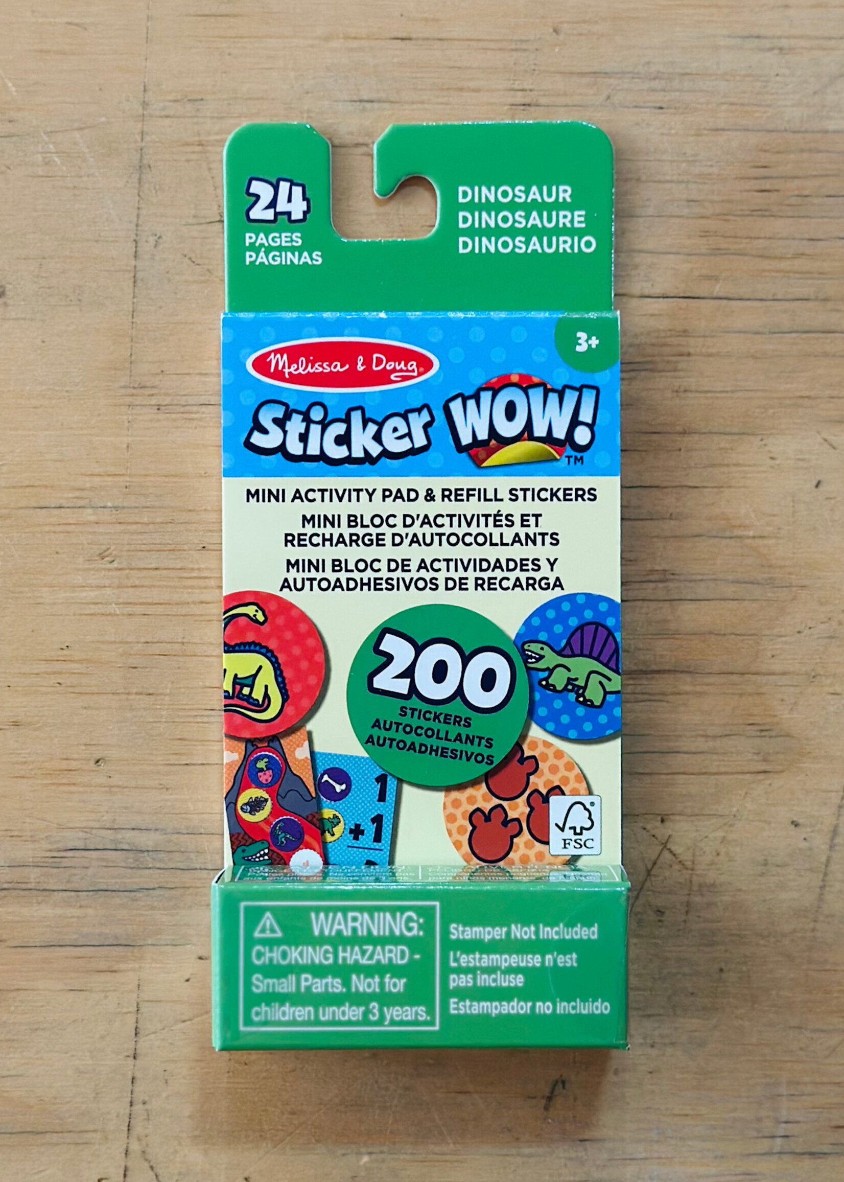 Melissa & Doug Sticker WOW! Refill Stickers - Dinosaur