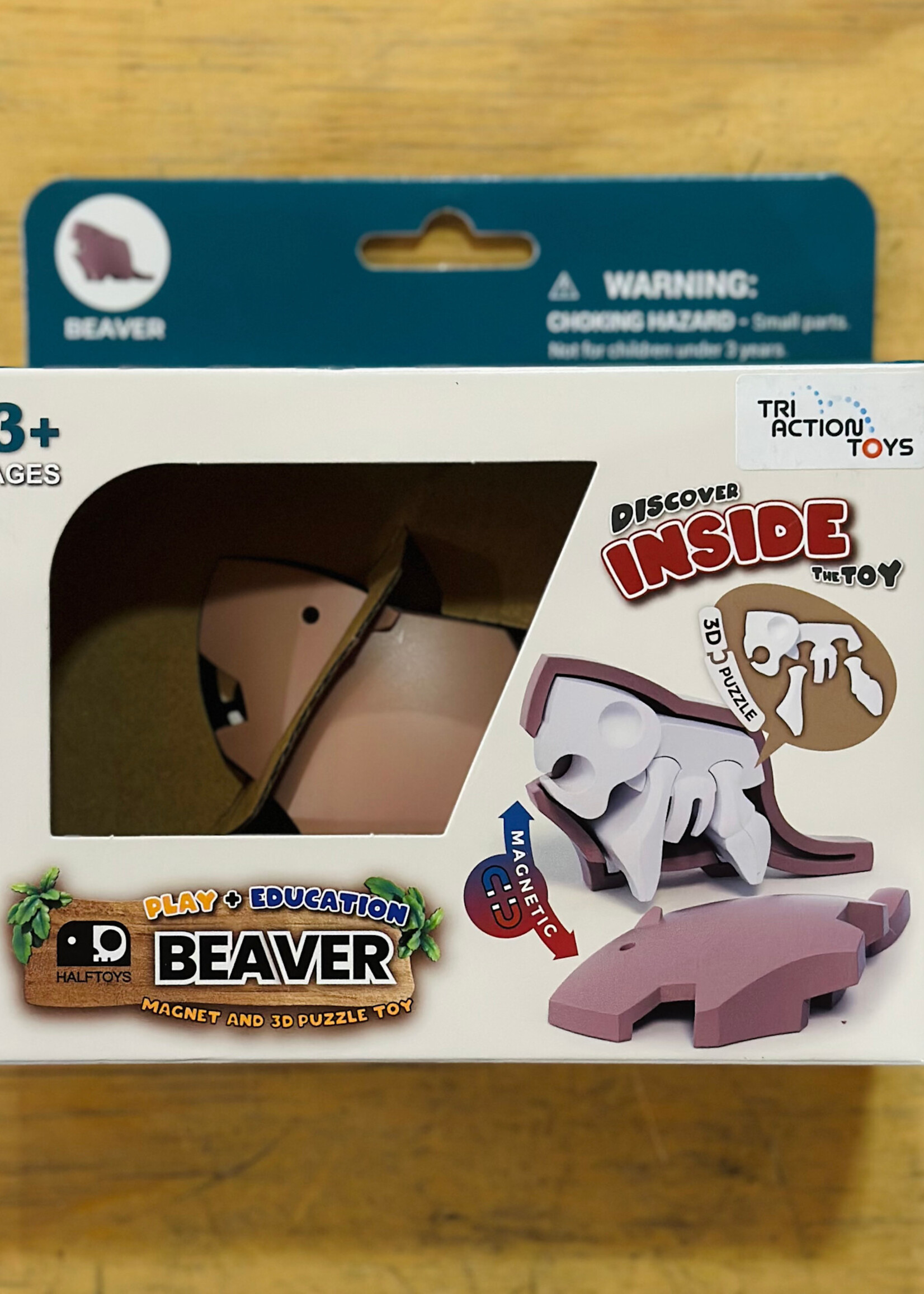 Tri-Action Toys Half-Toys - Animal Beaver