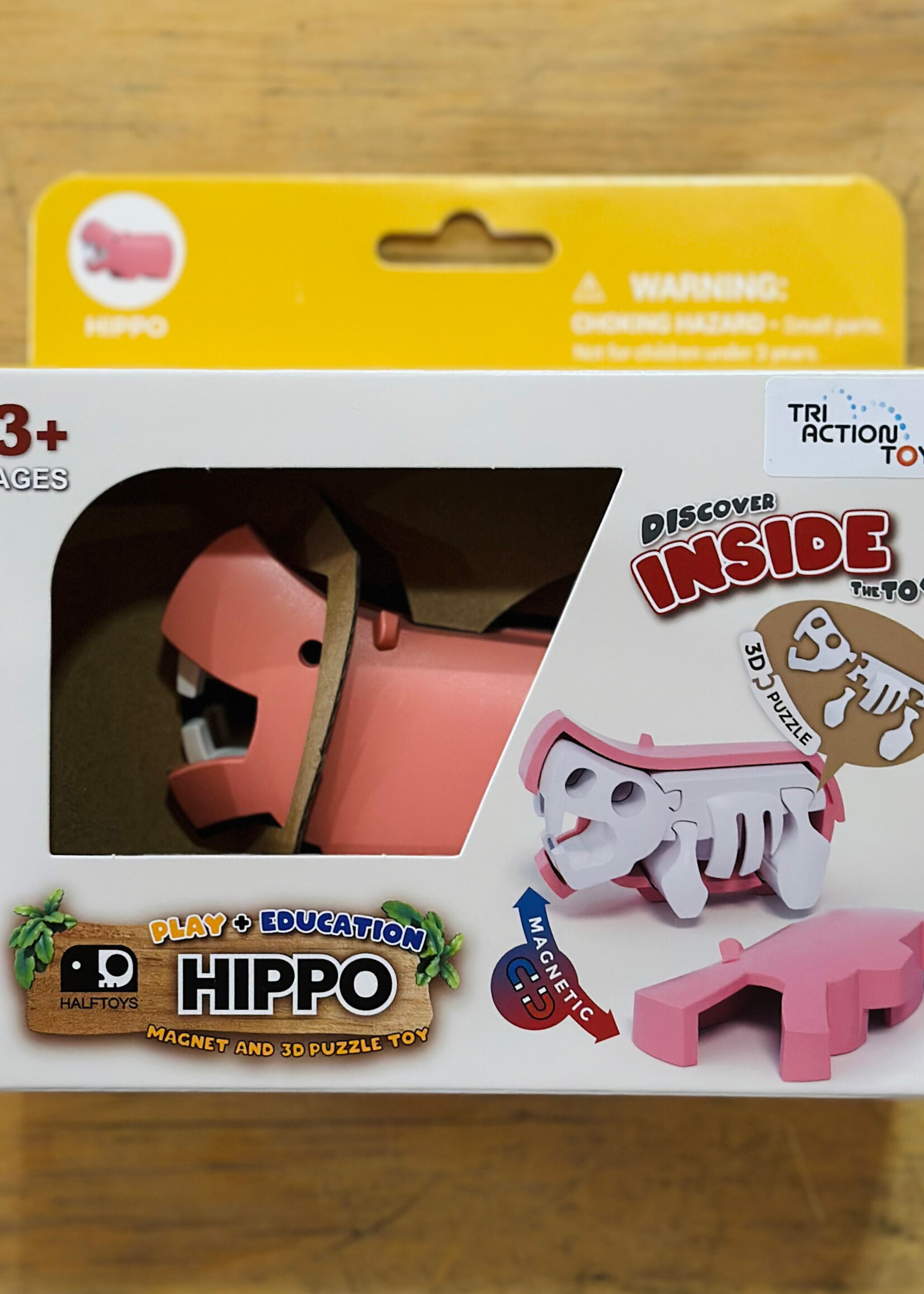 Tri-Action Toys Half-Toys - Animal Hippo