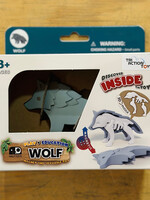 Tri-Action Toys Half-Toys - Animal Wolf