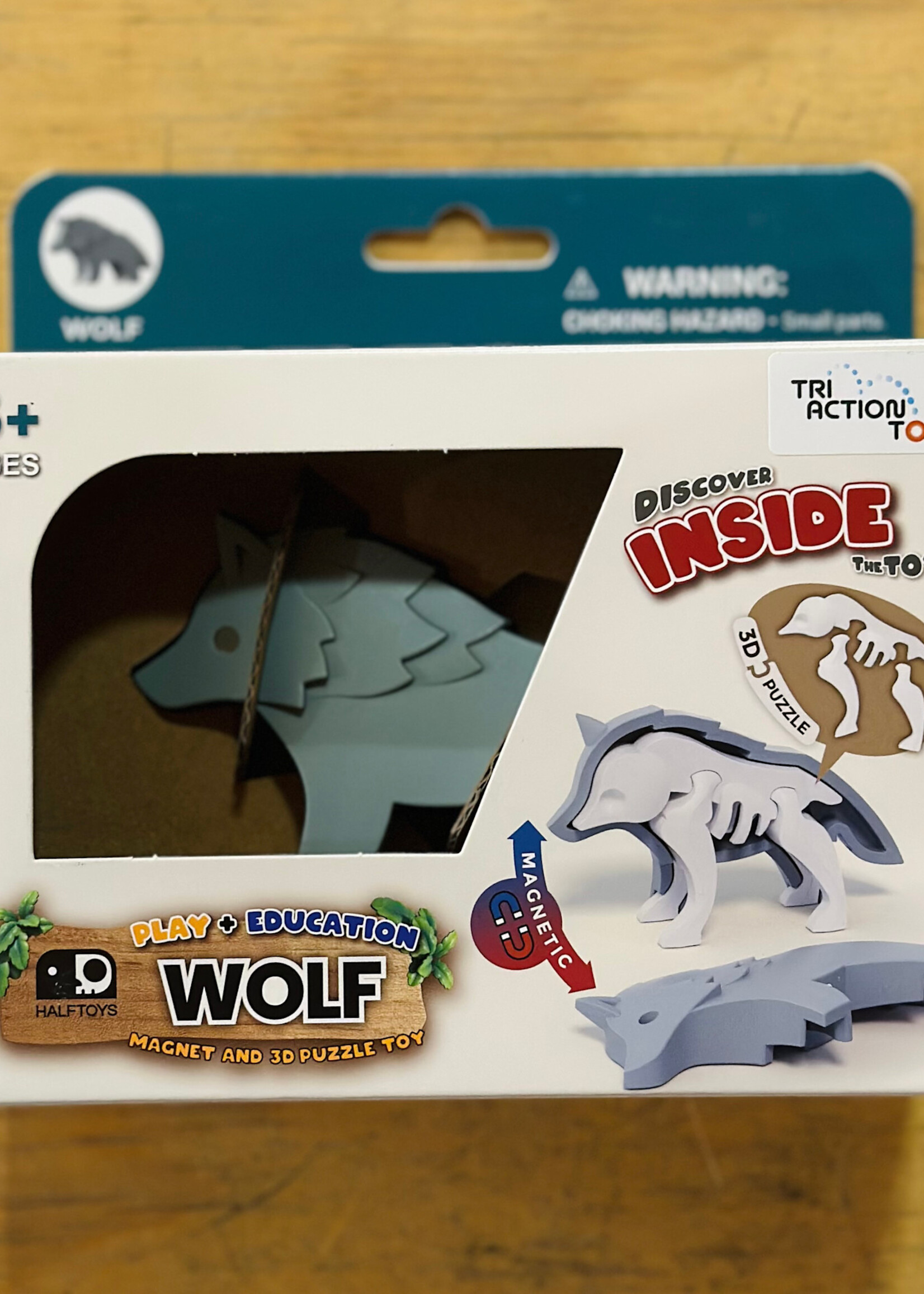 Tri-Action Toys Half-Toys - Animal Wolf