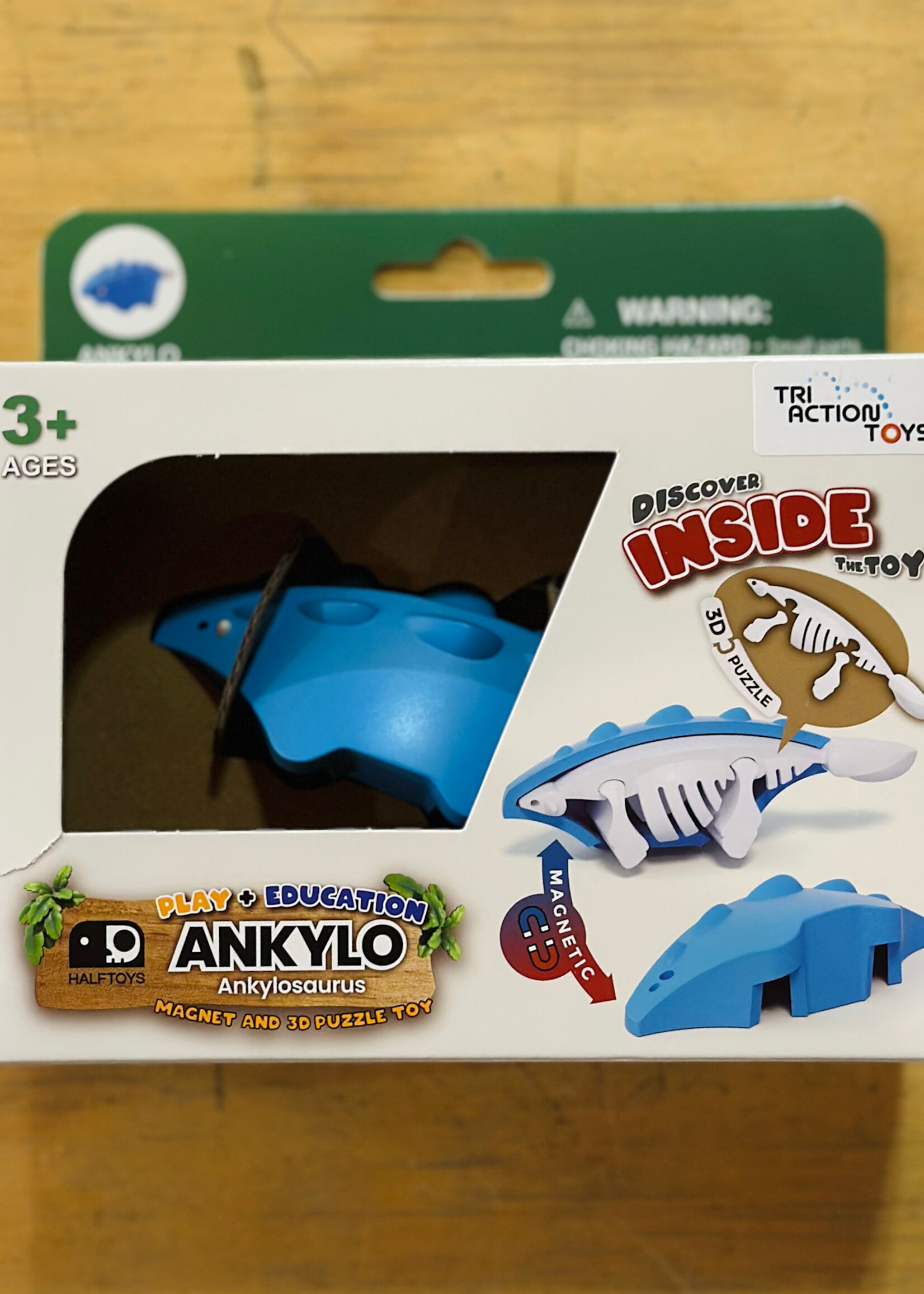 Tri-Action Toys Half-Toys - Dino Ankylo