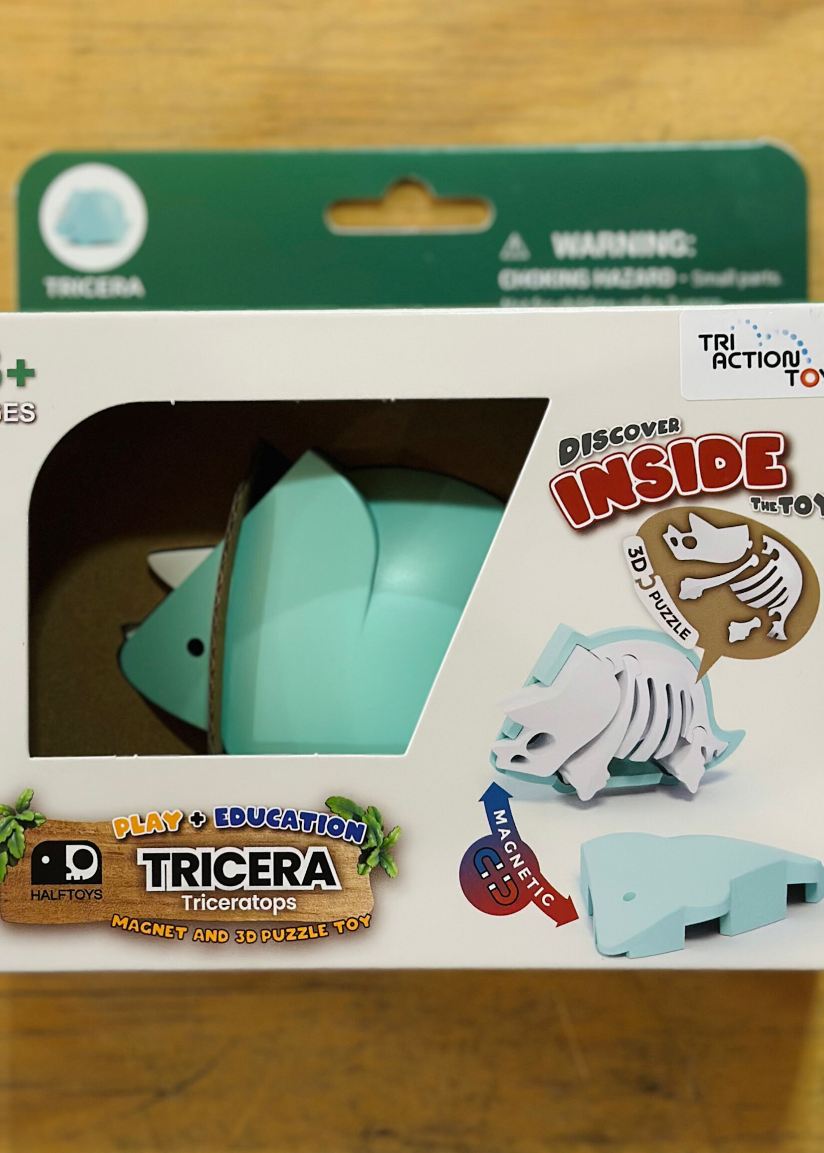 Tri-Action Toys Half-Toys - Dino Tricera