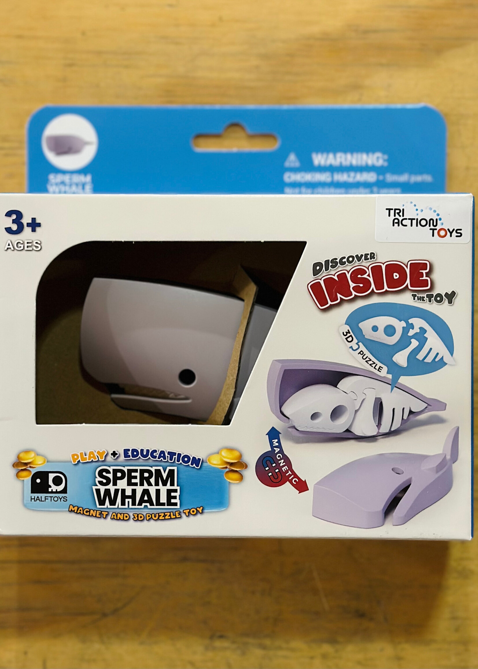 Tri-Action Toys Half-Toys - Ocean Sperm Whale