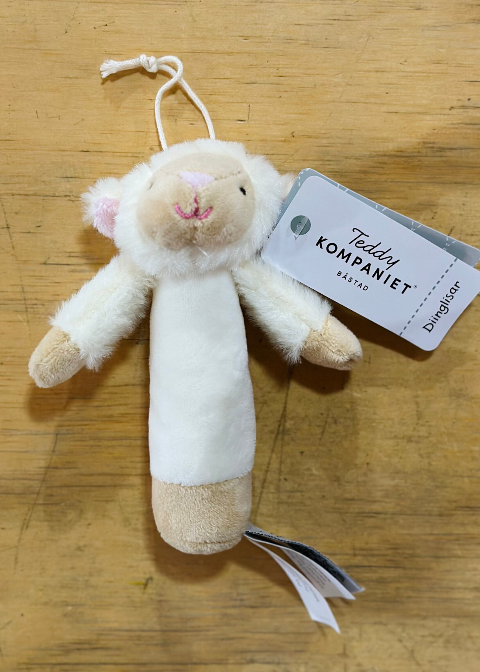 Teddy Komaniet Rattle - Lamb Rattle