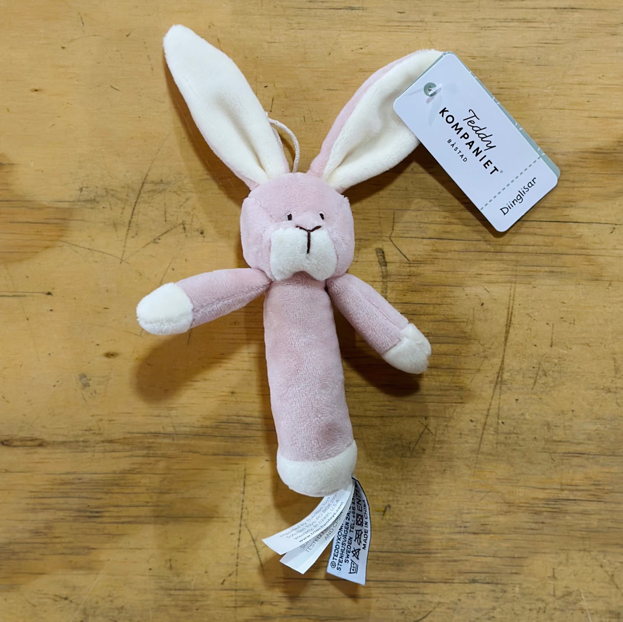 Rattle - Rose Bunny Rattle
