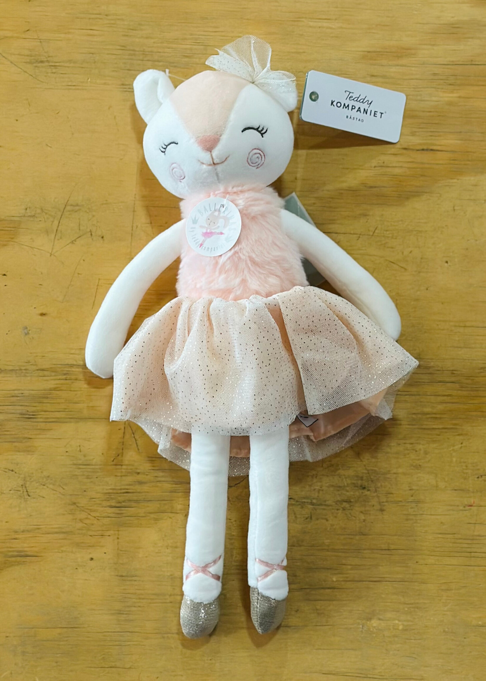 Teddy Komaniet Stuffy - Celine, Ballerina Cat