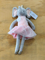 Teddy Komaniet Stuffy - Ellie, Ballerina Elephant