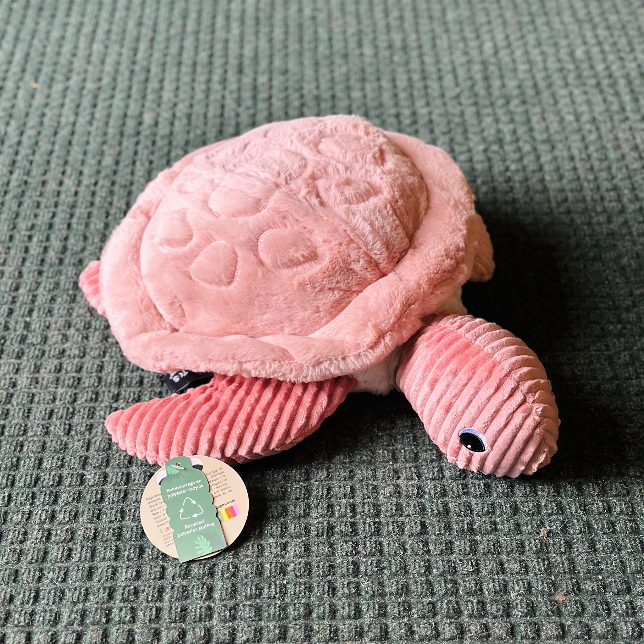 Stuffy - Pink Turtle (Large)