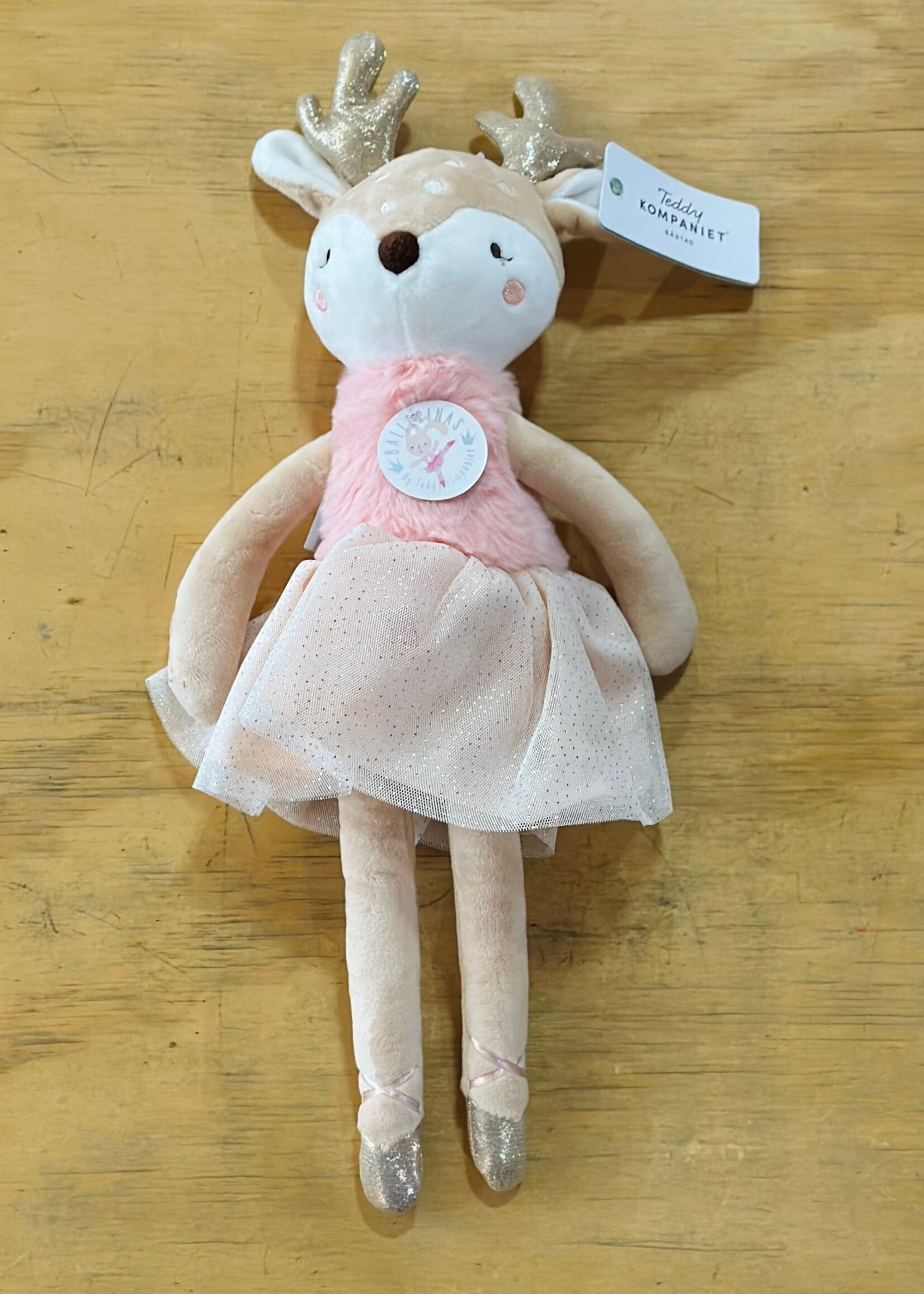 Teddy Komaniet Stuffy - Ruth, Ballerina Deer