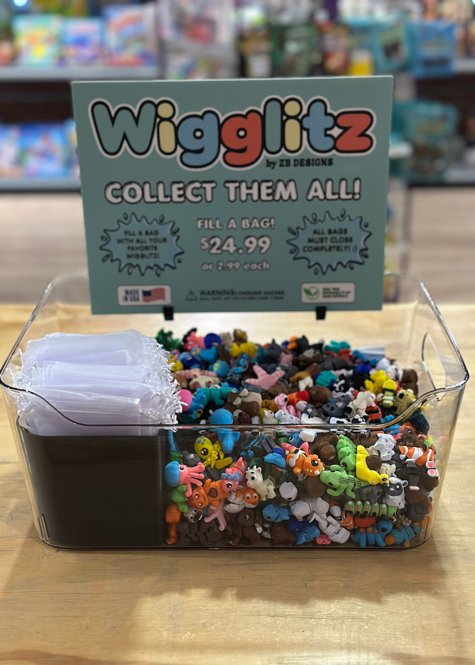 ZB Designs Wigglitz - Classic Assortment