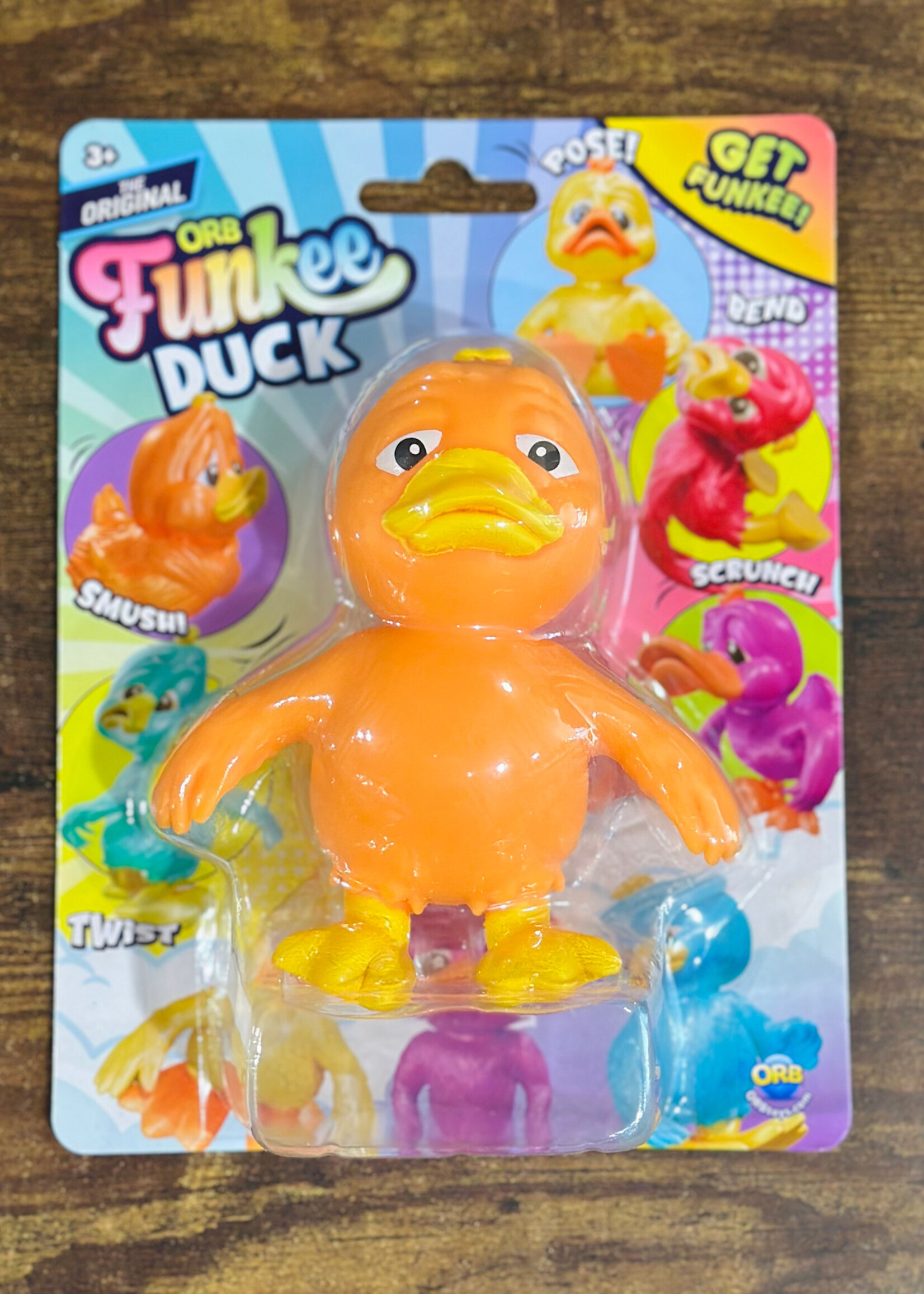 ORB Funkee Animalz Duck - Orange