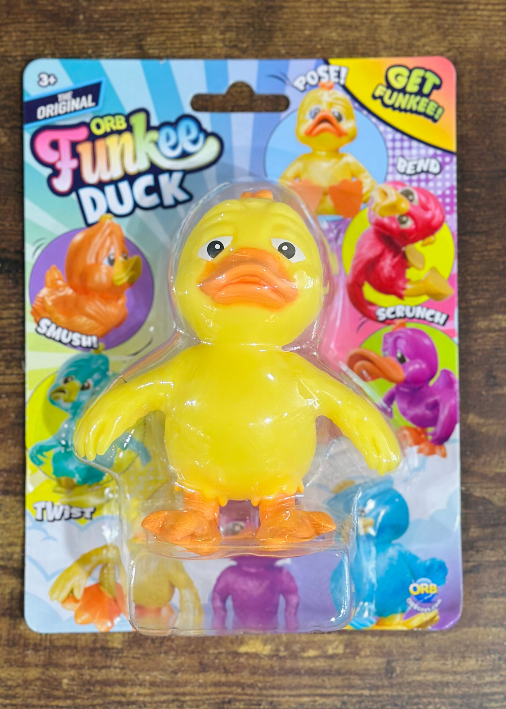 ORB Funkee Animalz Duck - Yellow