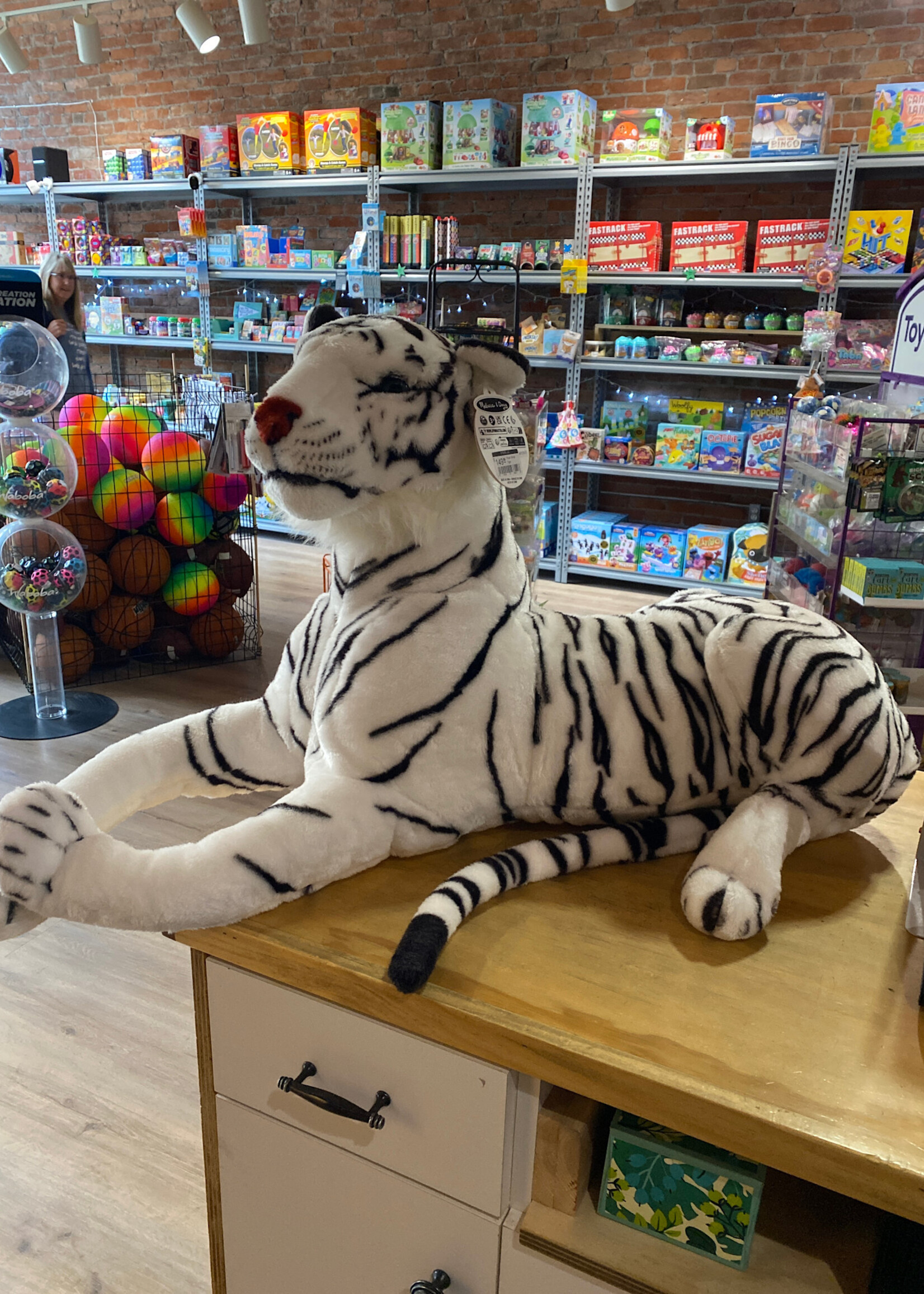 Melissa & Doug Plush - White Tiger