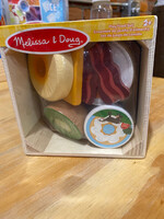 Melissa & Doug Breakfast Picnic Box Play Food Set