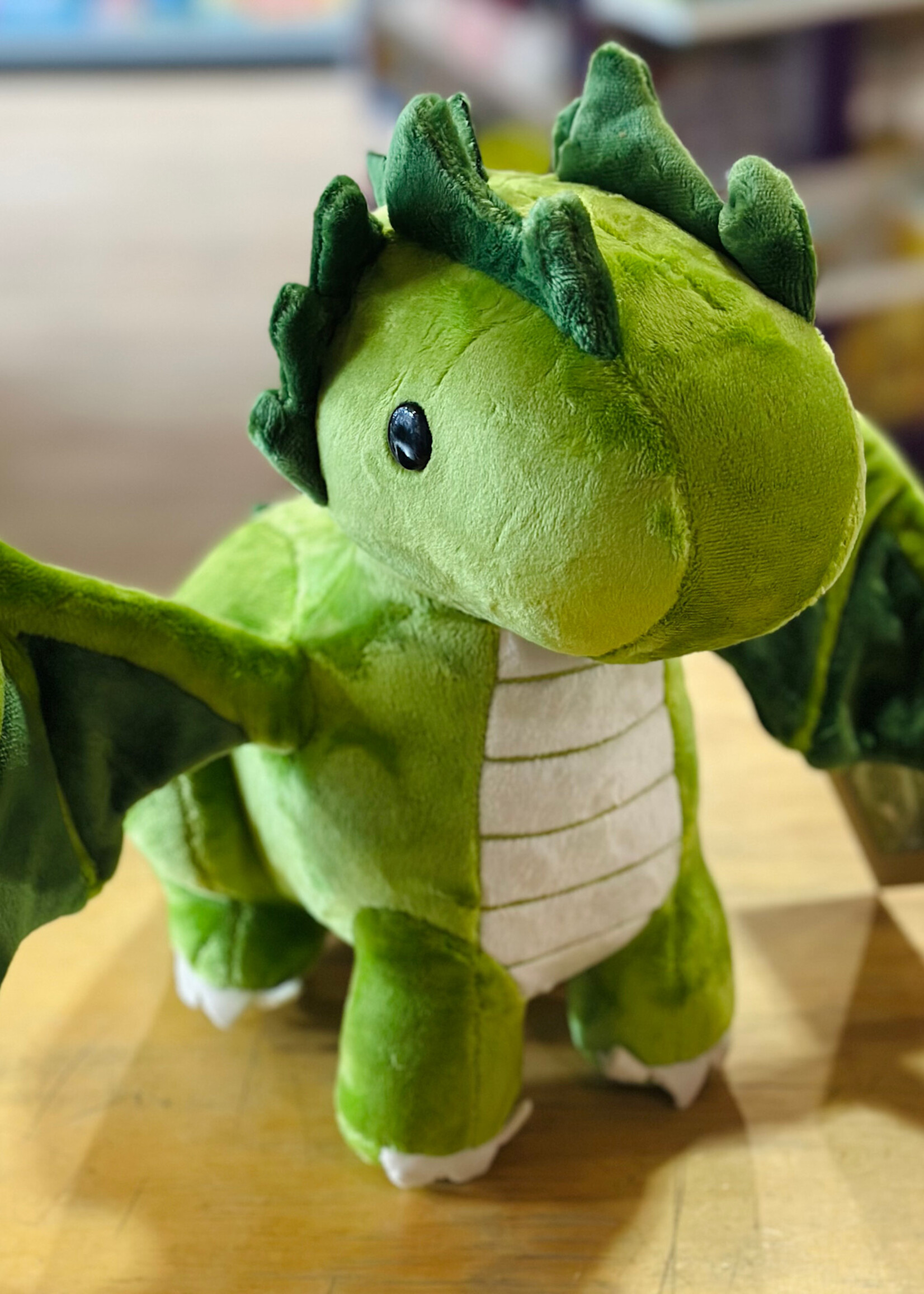 Bellzi Stuffy - Draggi the Green Fire Dragon
