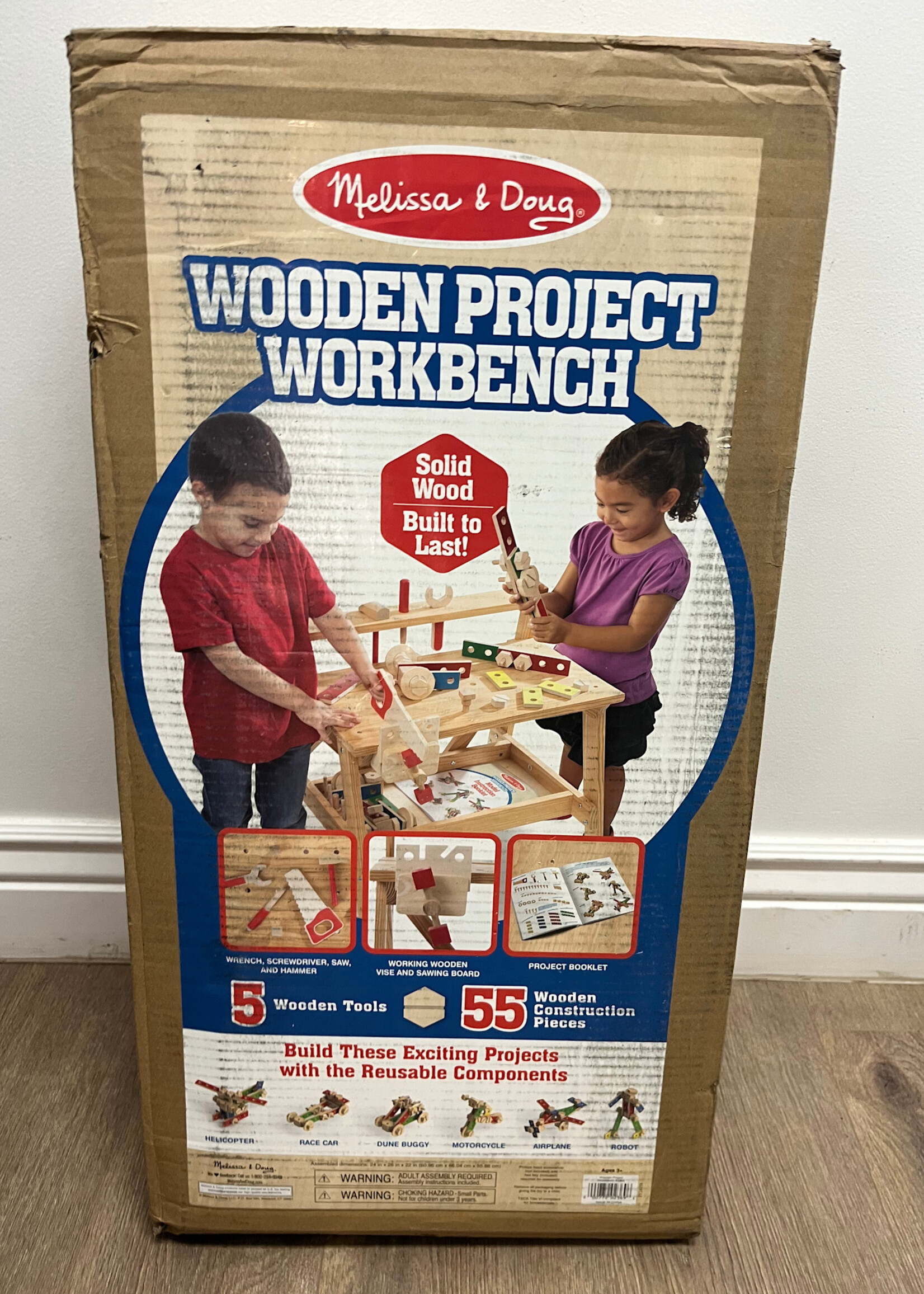 Melissa & Doug Wooden Project Workbench