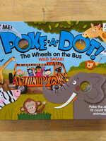 Melissa & Doug Book - Poke-a-Dot: Wheels on the Bus (Wild Safari)