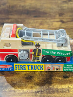 Melissa & Doug Wooden Fire Truck