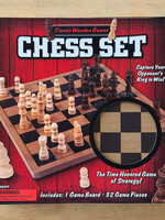 The Toy Network Game -10” Wooden Chess Set
