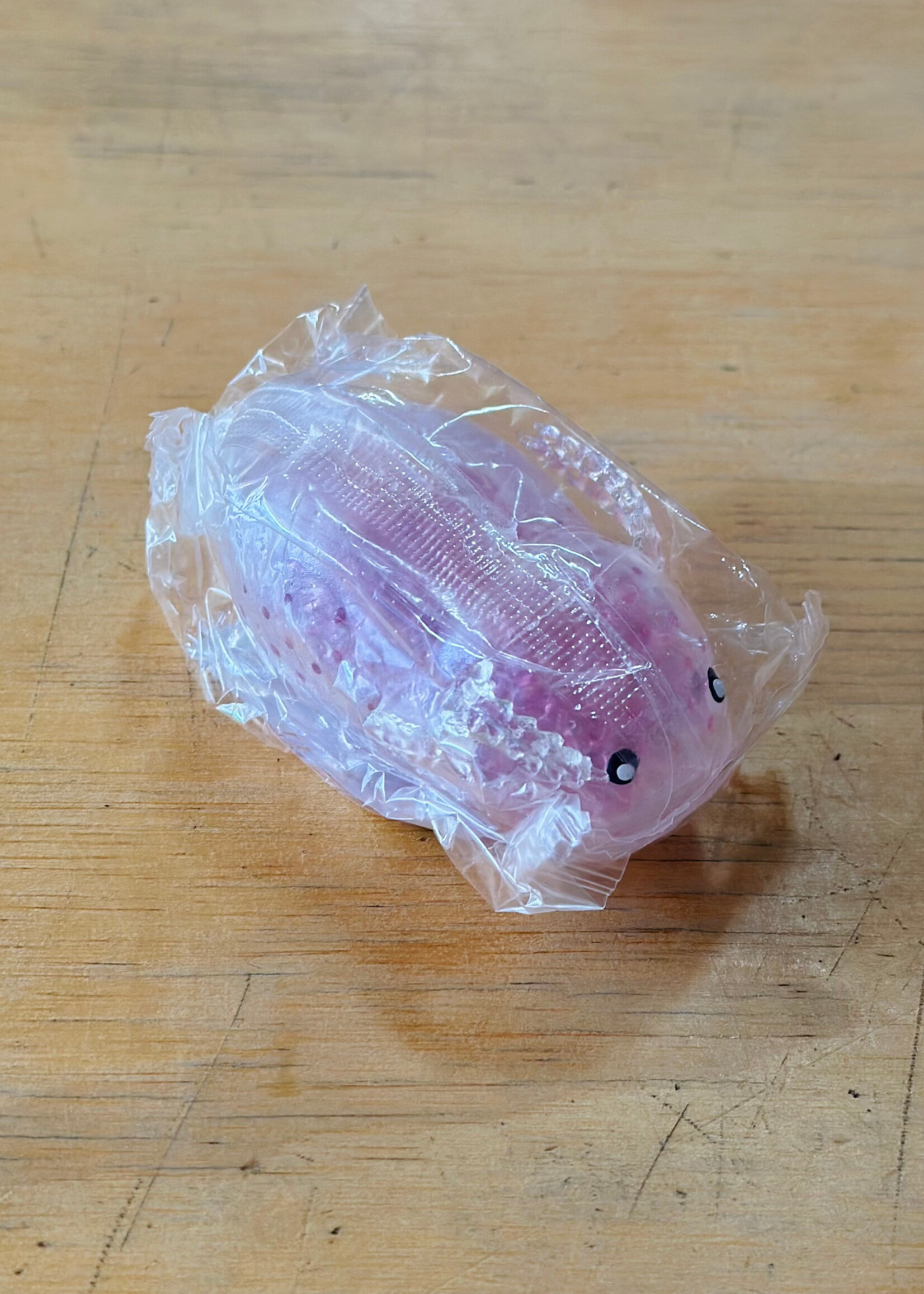 The Toy Network 3.5” Squeezy Bead Axolotl (Purple)