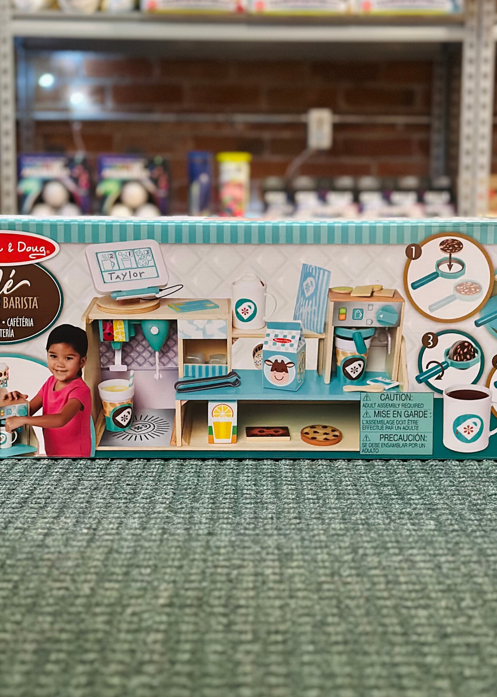 Melissa & Doug Cafe Barista Coffee Shop