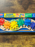 Melissa & Doug Rainbow Caterpillar Gear Toy