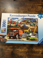 Ravensburger Puzzle - Construction Vehicles 100 Pc.