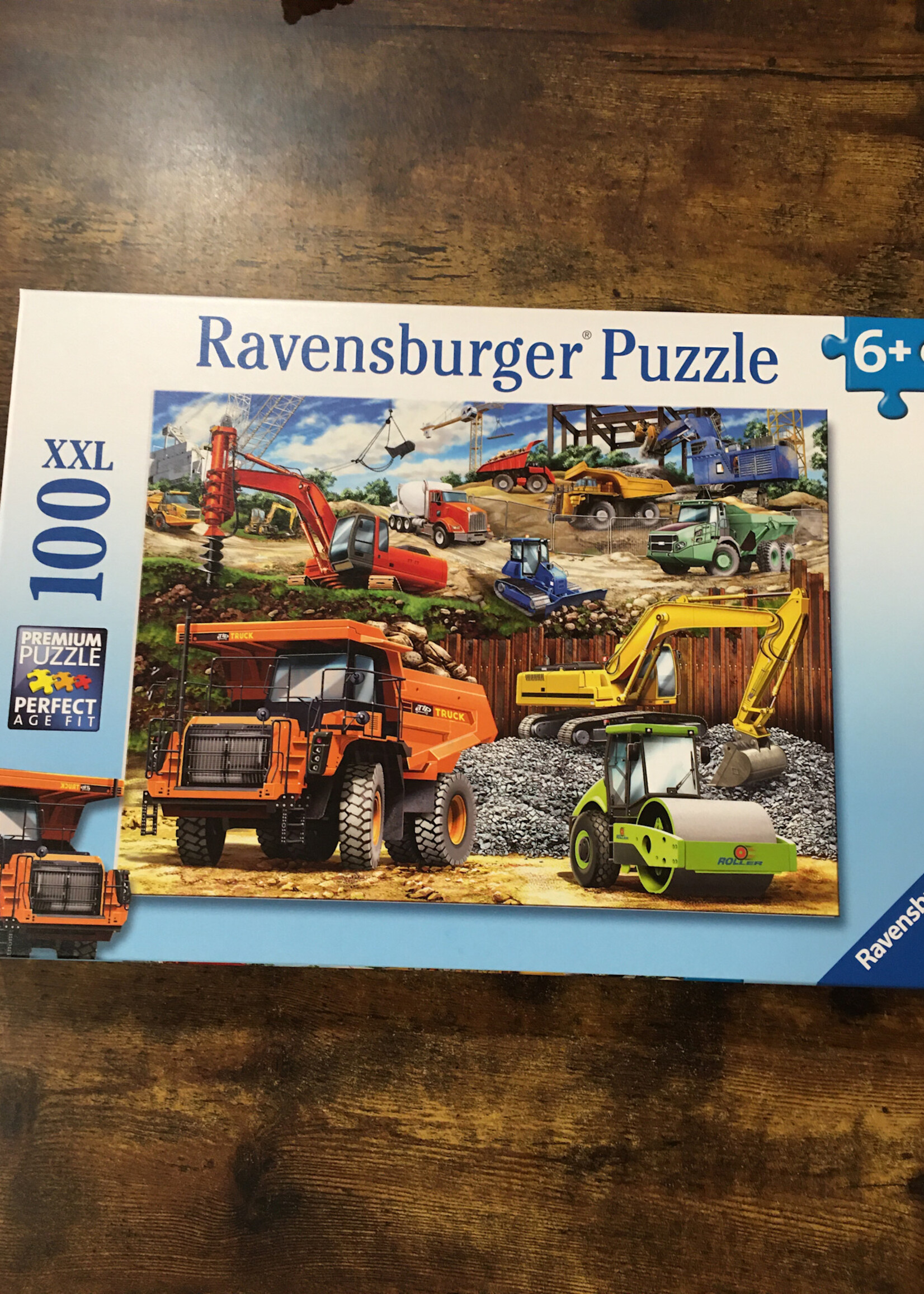 Ravensburger Puzzle - Construction Vehicles 100 Pc.