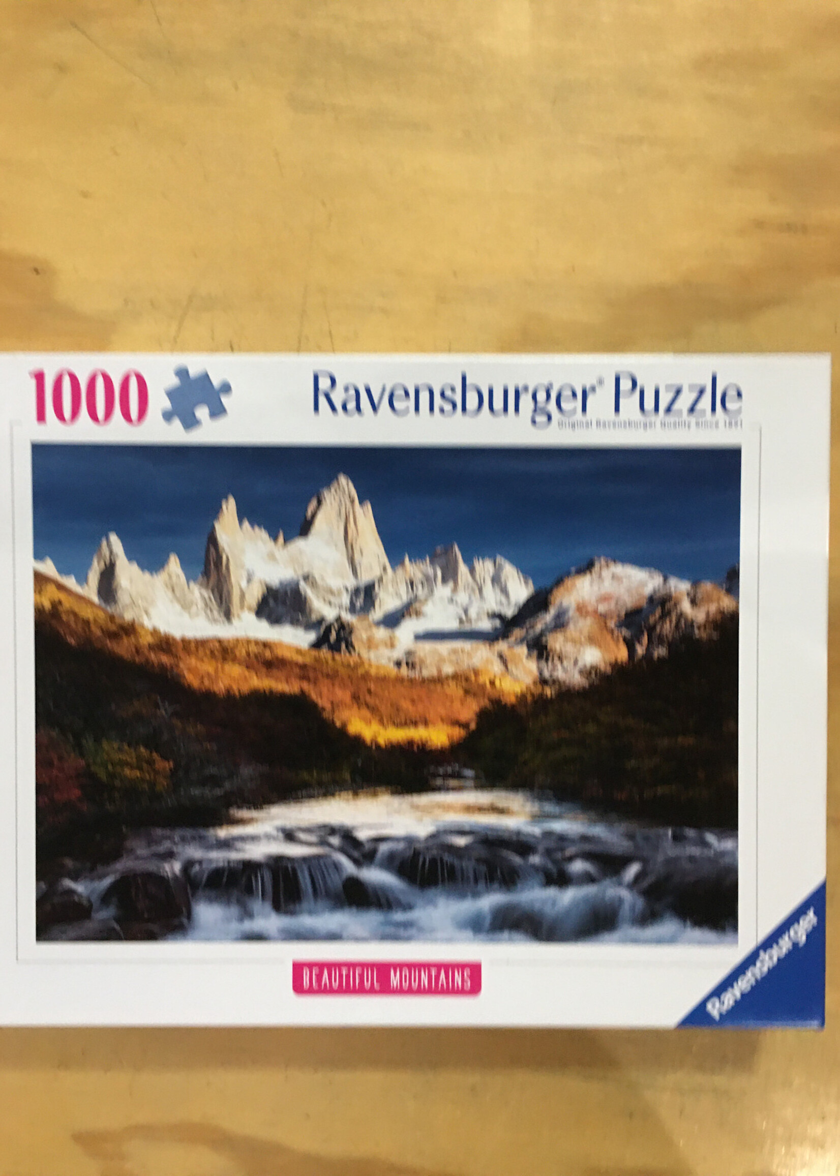 Ravensburger Puzzle - Mount Fitz Roy Patagonia 1000 Pc.